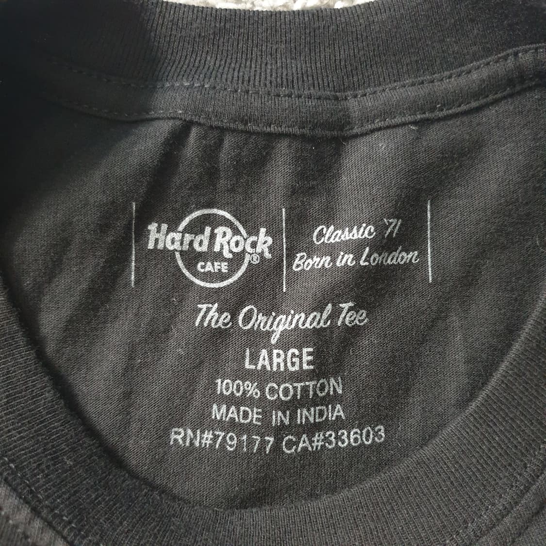 [무료배송] Hard Rock Cafe Madrid 반팔 티셔츠 상품이미지2
