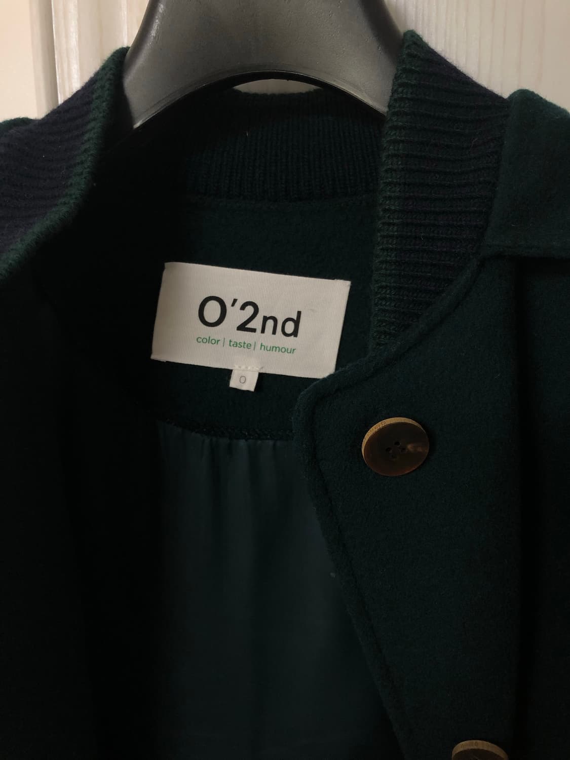 오즈세컨 (O'2nd) 딥그린 코트 상품이미지3