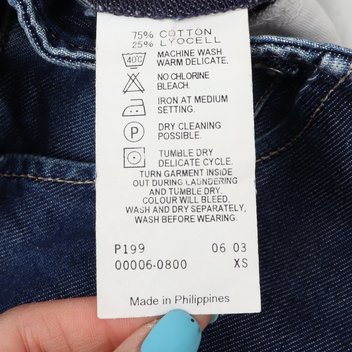 리바이스 엔지니어드 진 데님 롱 스커트 상품이미지8