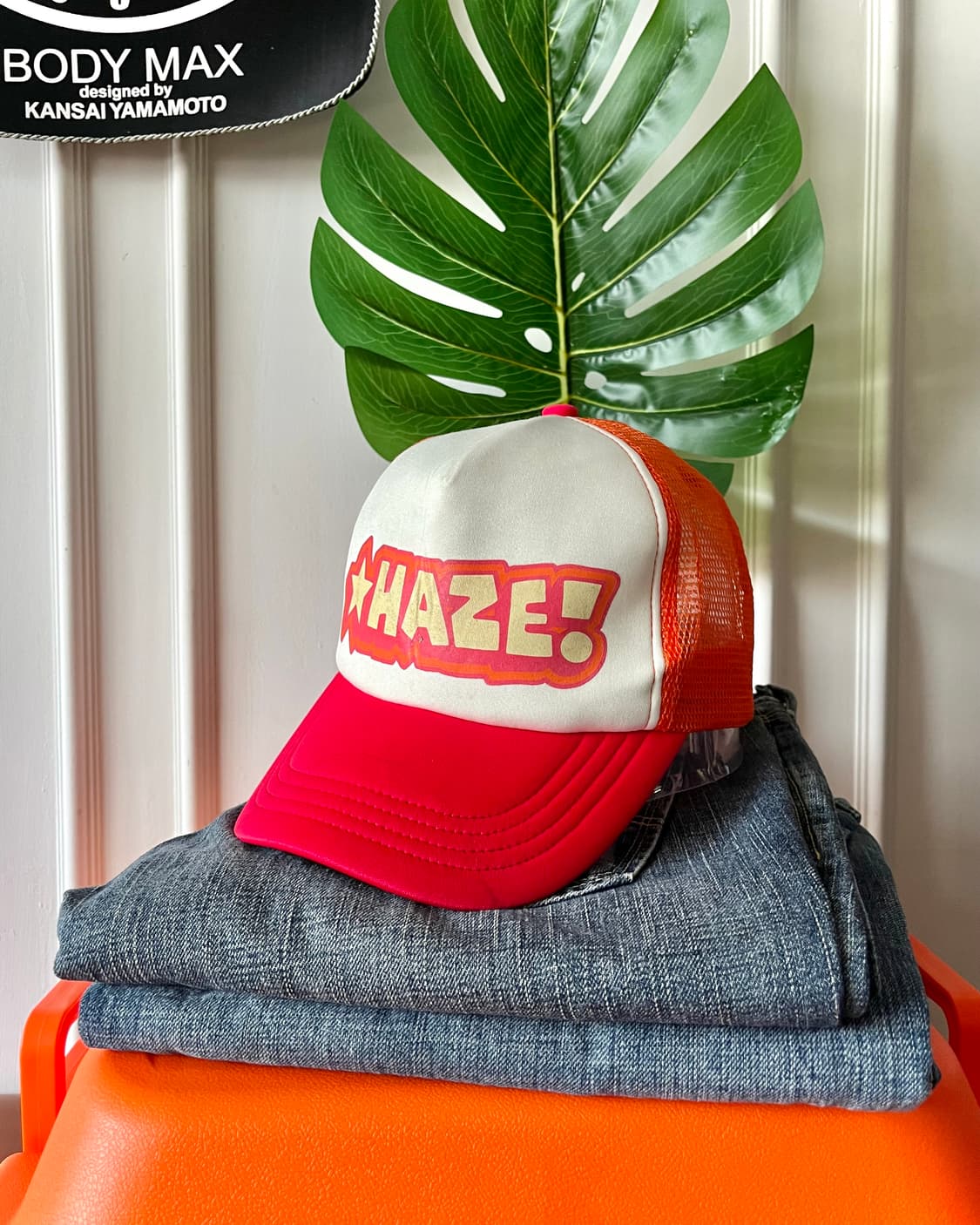 Jpn Vintage Lettering Printed Mesh Cap 상품이미지3