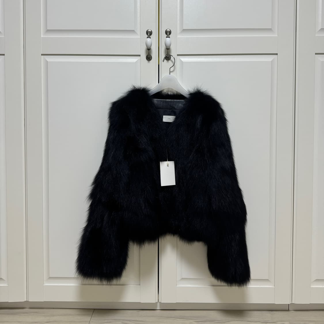 Ore Fox Fur Jacket Black 새상품 판매합니다 상품이미지5