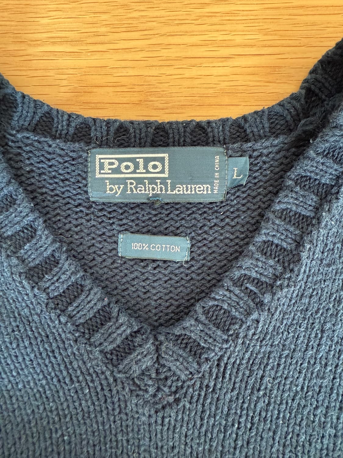 폴로 랄프로렌(Polo Ralph Lauren) 코튼 니트 베스트 상품이미지4