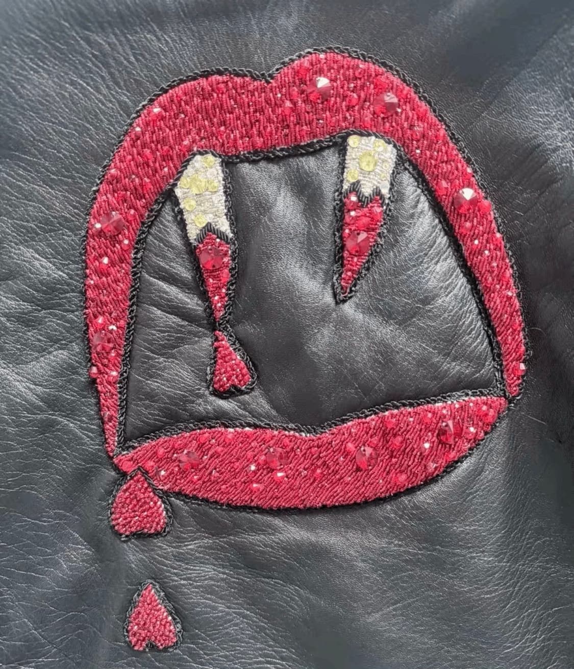 (50) 생로랑 블러드 러스터 레더 바이커 자켓 에디슬리먼 상품이미지3