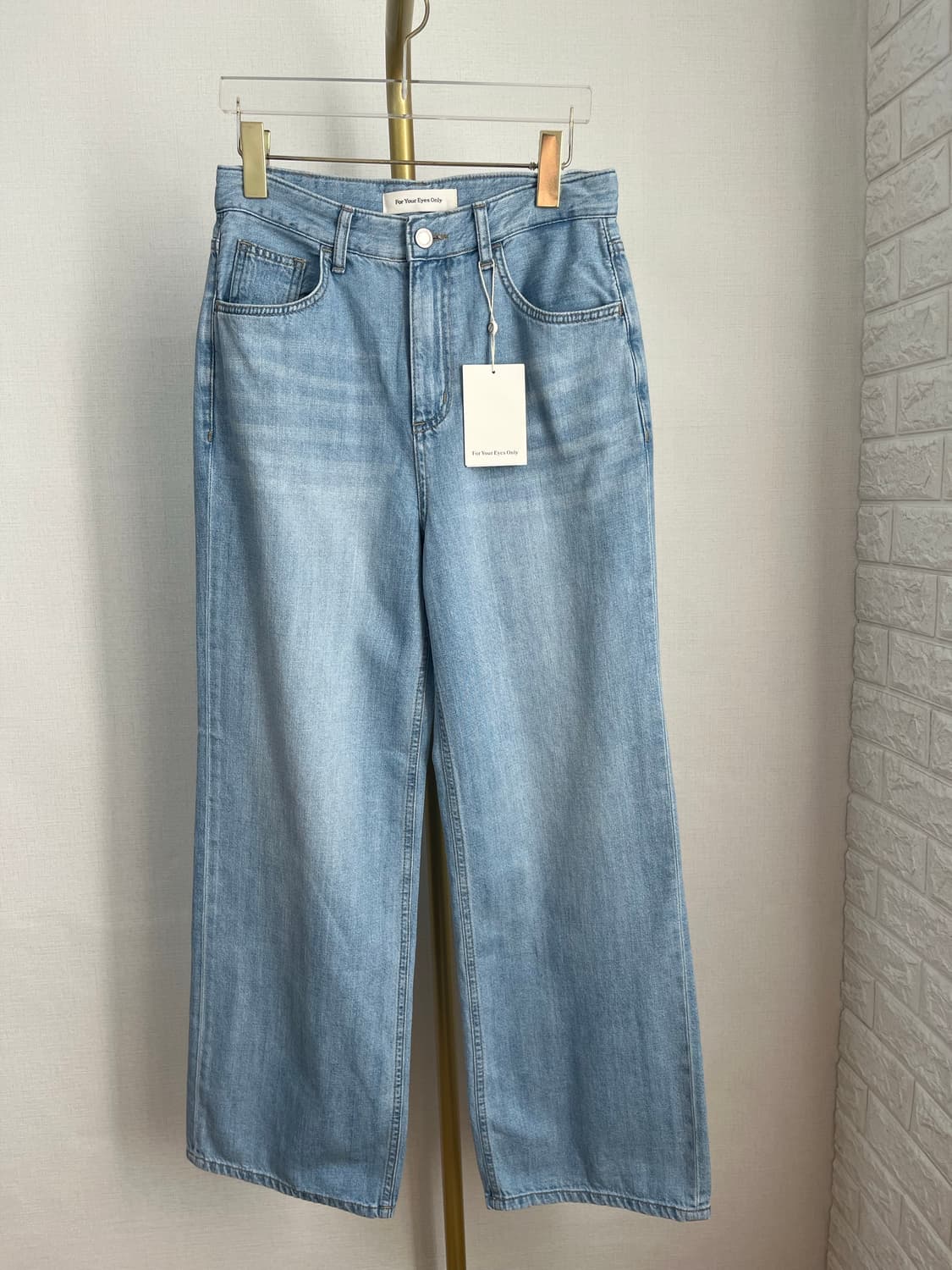 포유온 Benny loose denim(36,Standard) 상품이미지6