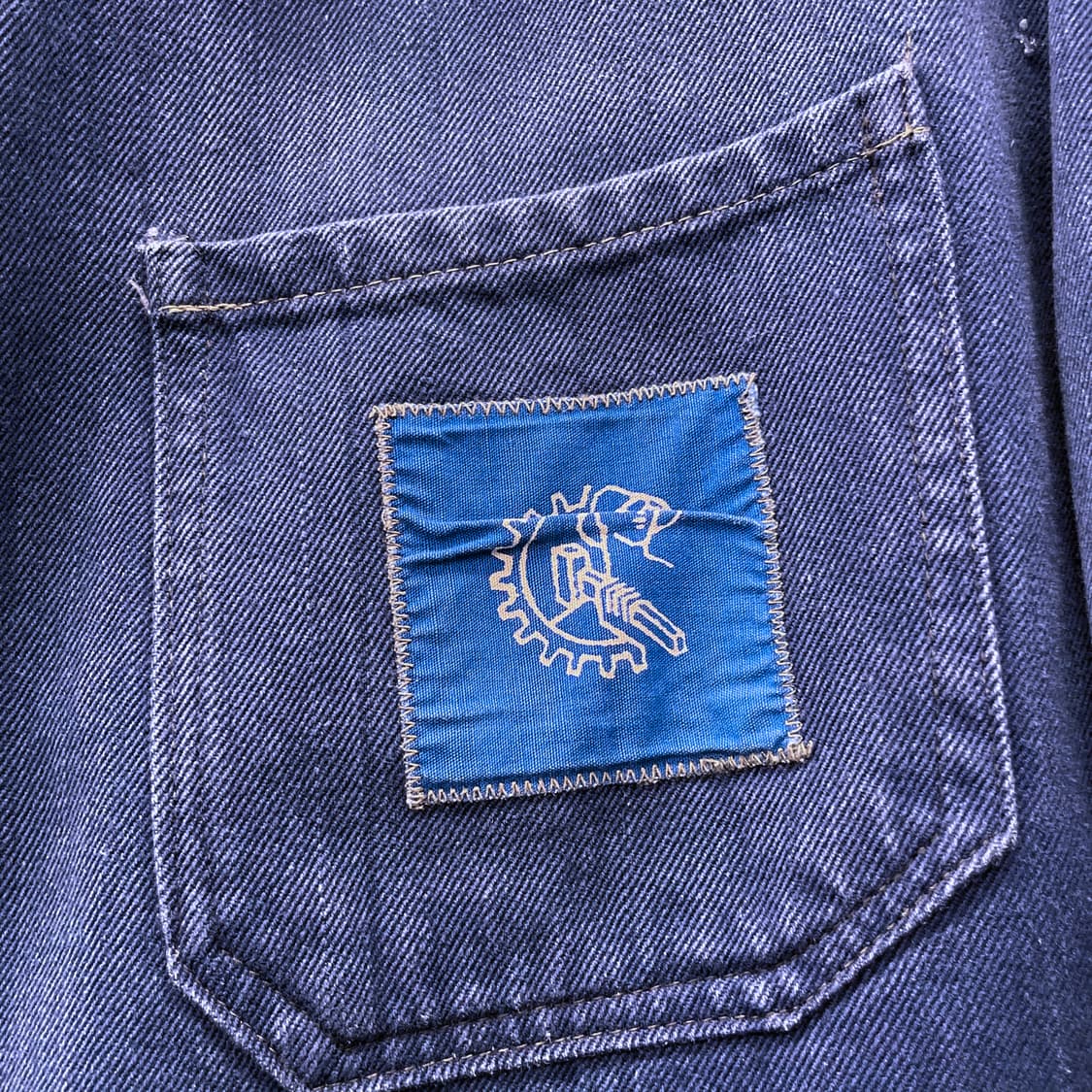 60s 프렌치 워크 자켓 / 빈티지 초어 자켓 워크 웨어 상품이미지5