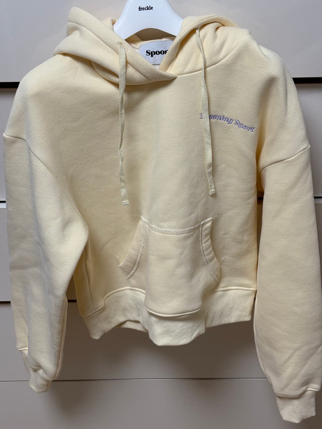 스푸닝 스포츠 크롭 후드 상품이미지2