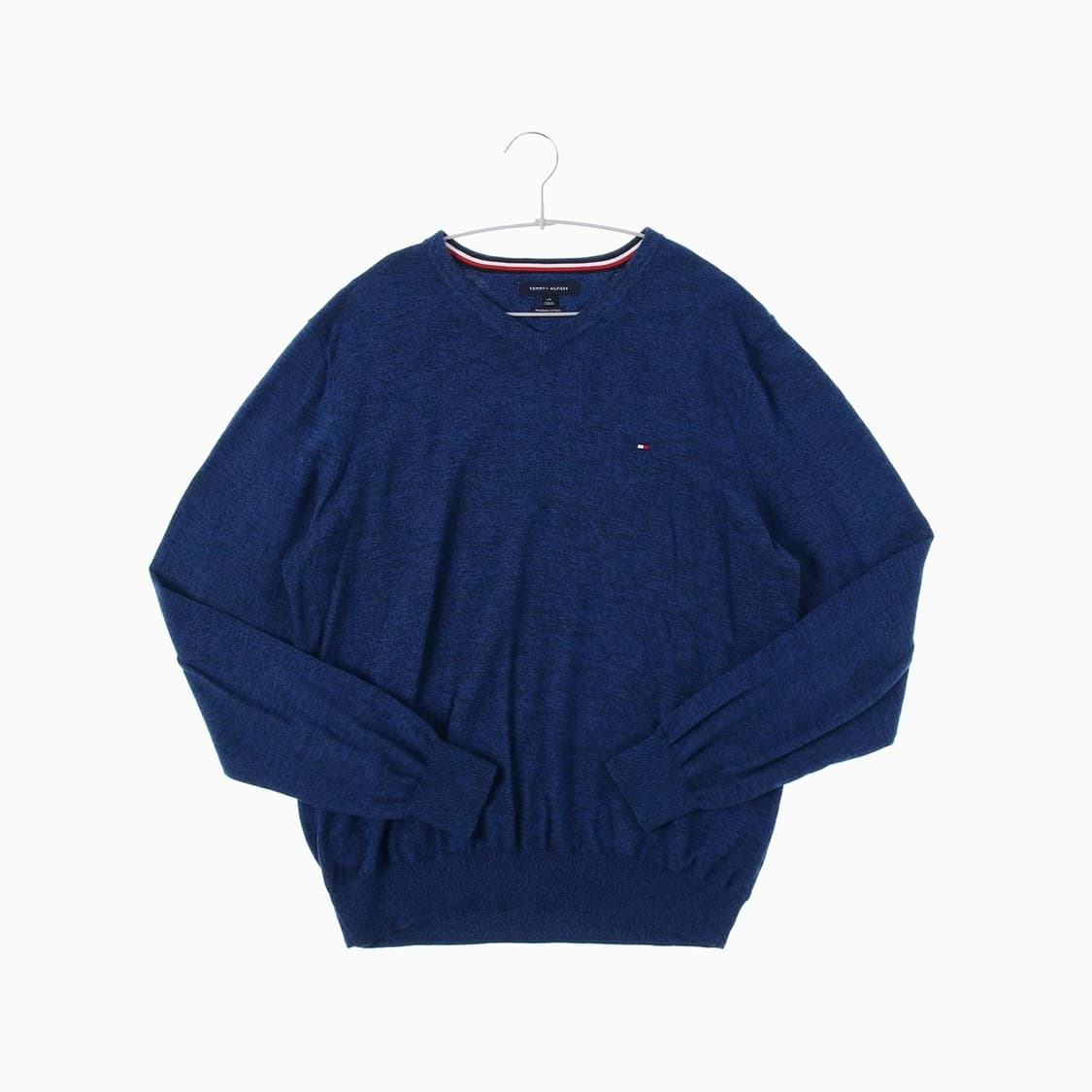 [L] Tommy 타미힐피거 코튼 브이넥 니트 상품이미지4