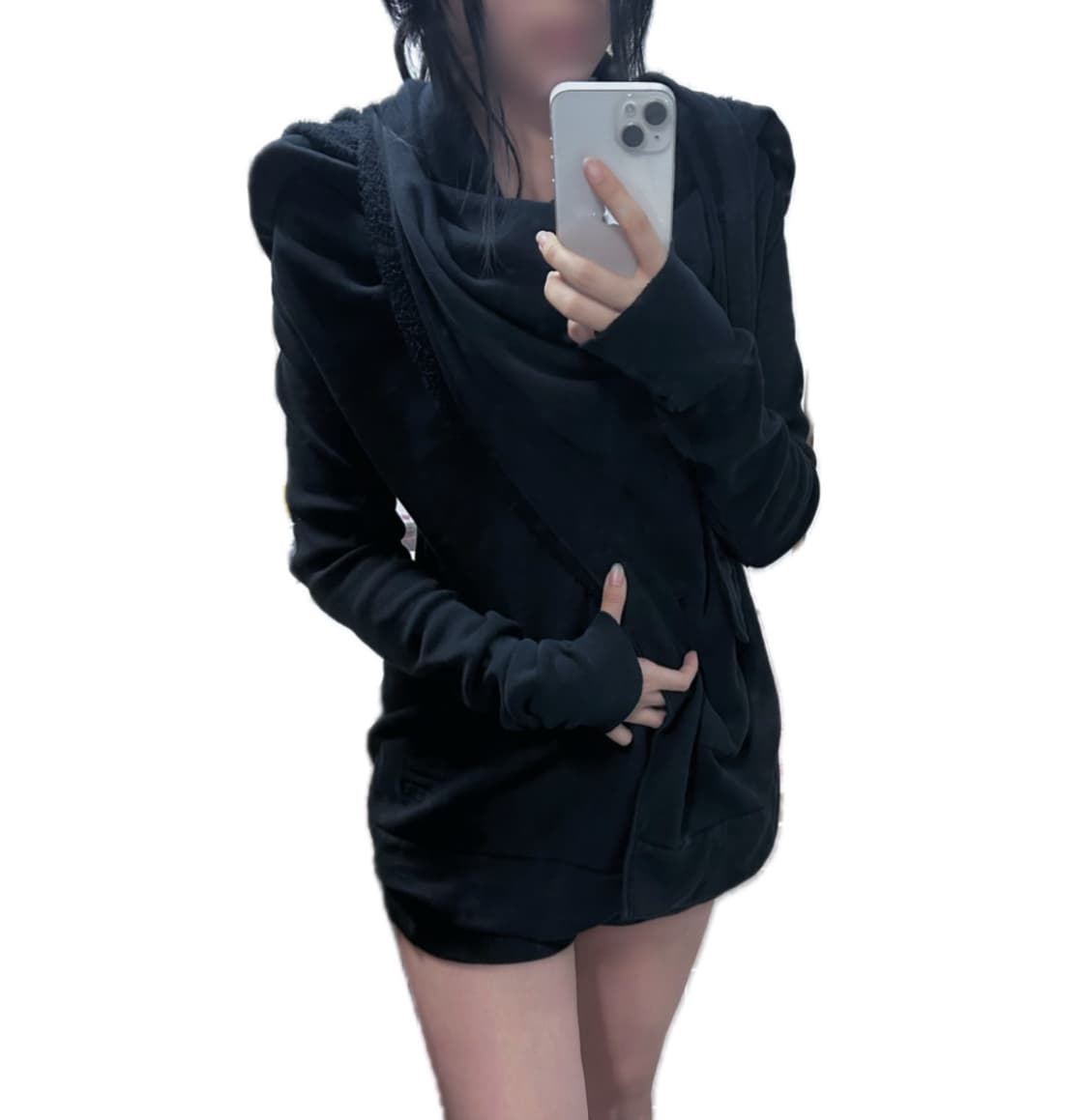 (착용샷O) Rick Owens Drkshdw Drape Cardigan 상품이미지3