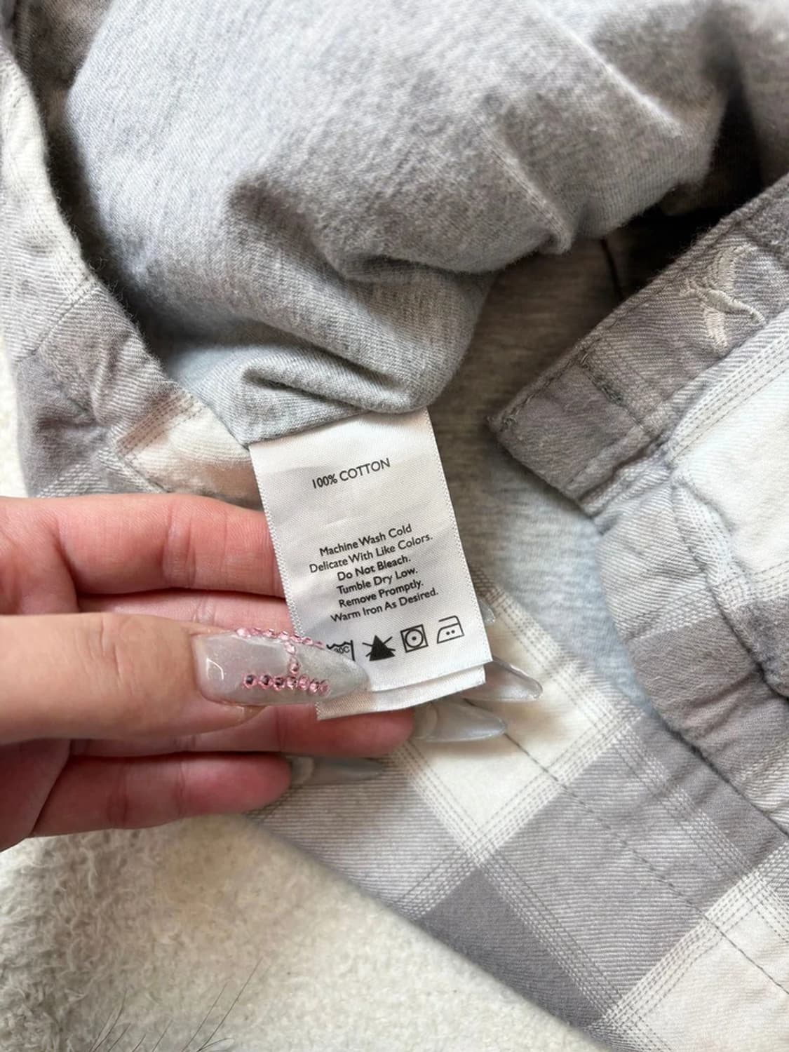 에디바우어 00's 우먼스 플란넬 후드 셔츠 자켓 PN6496 상품이미지8