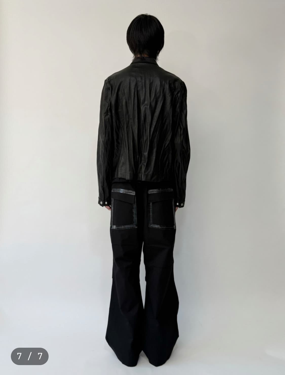 San263-1 Single Zip Leather Jacket 3.0 상품이미지4