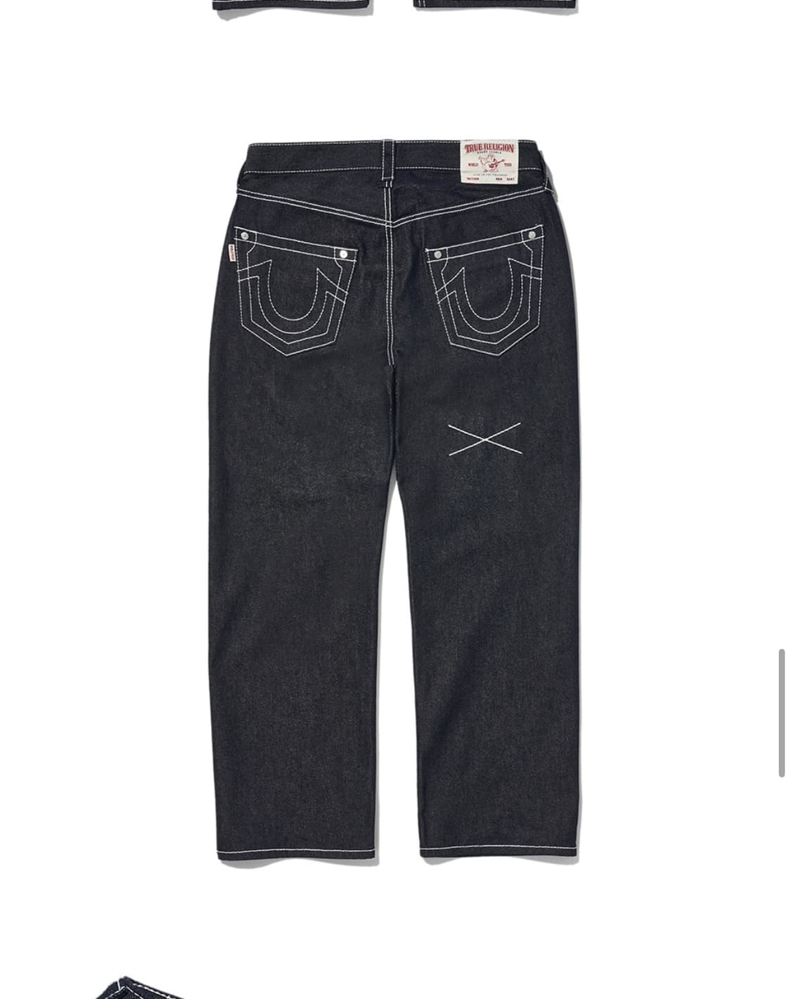 트루릴리젼 세이프티 생지 데님 팬츠 인디고 상품이미지1