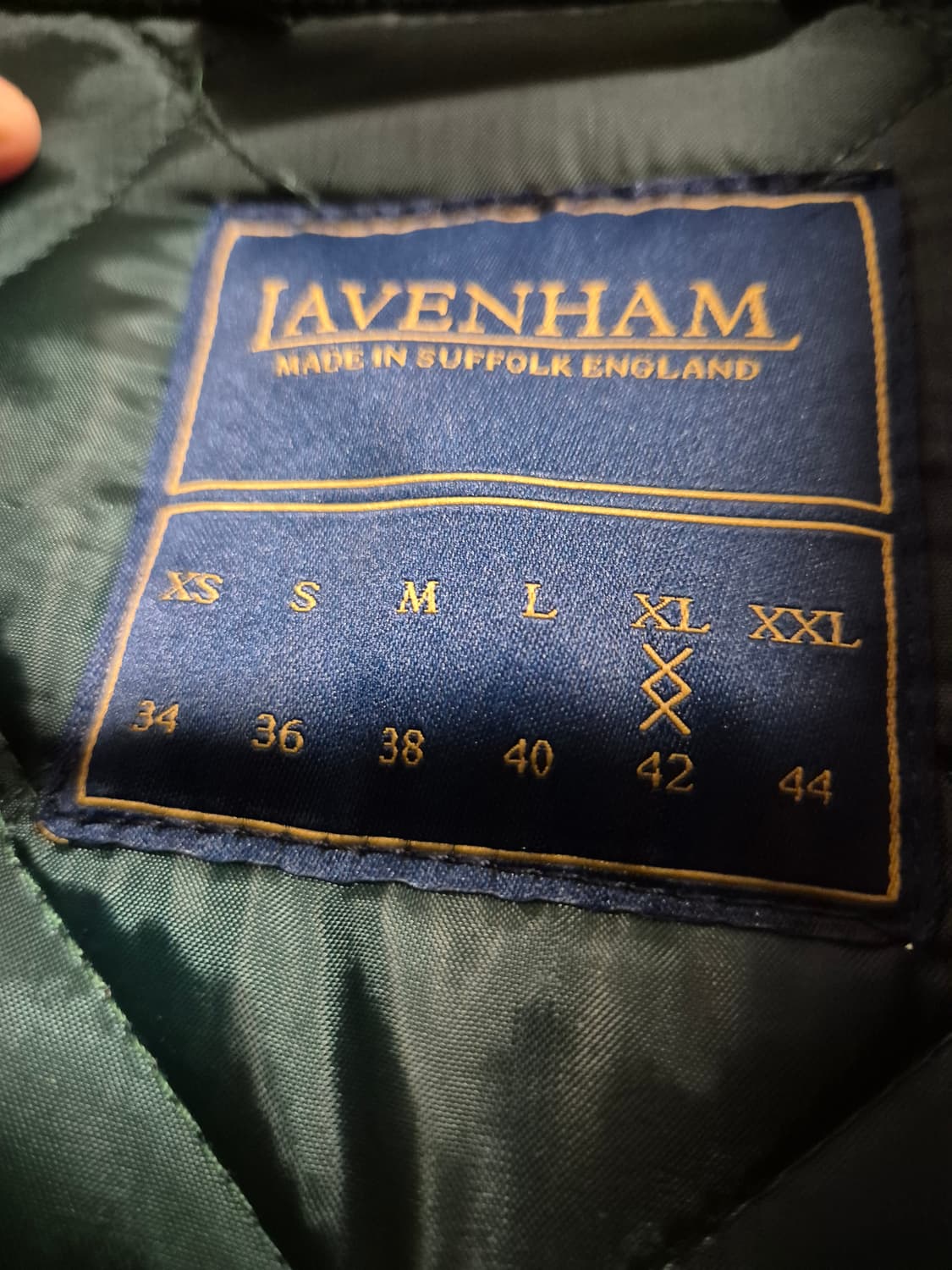 라벤햄 덴햄 울자켓 블랙와치 42 상품이미지3