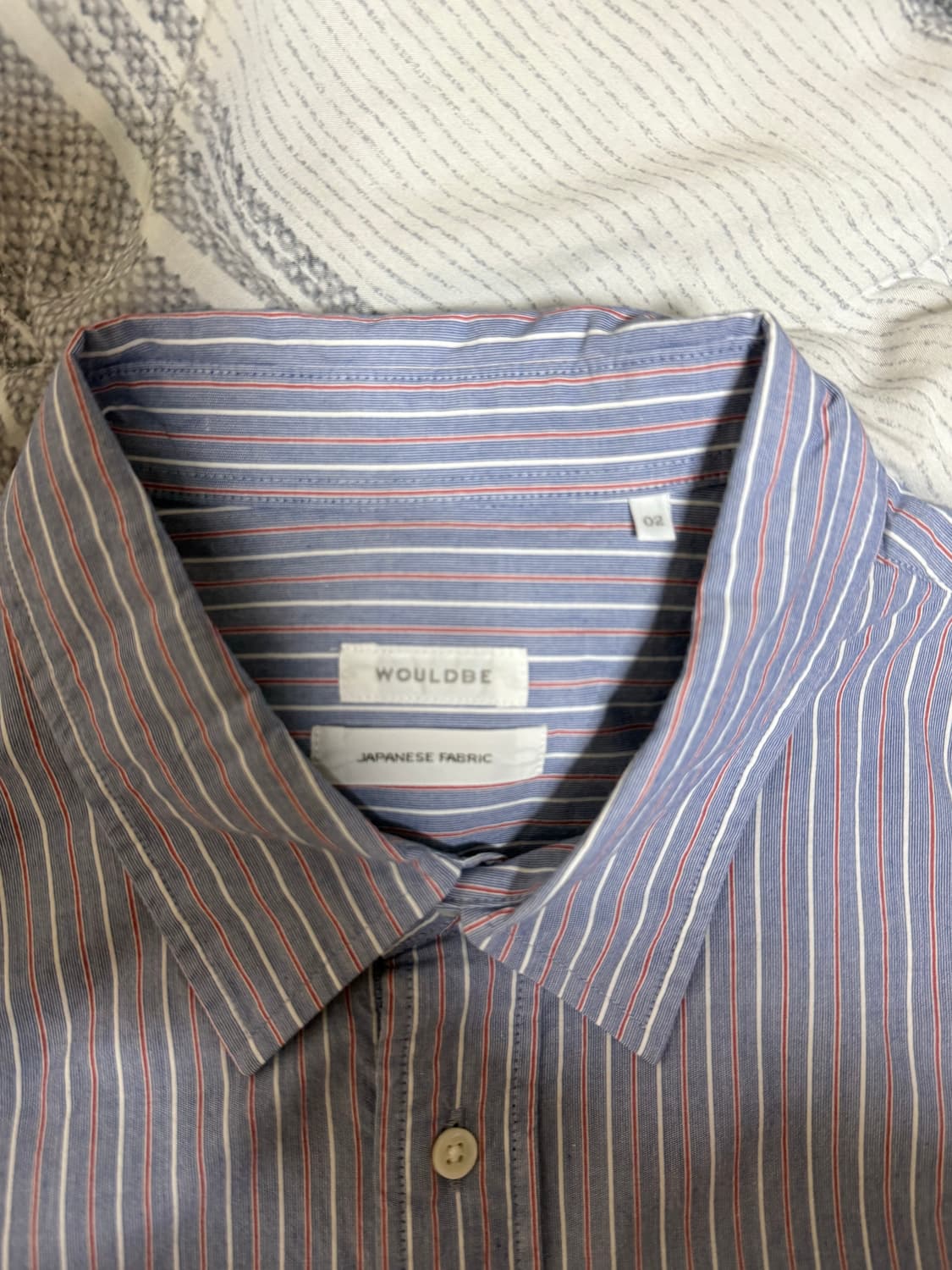 (2) 우드비 릴렉스 스트라이프 셔츠 삭스 상품이미지4
