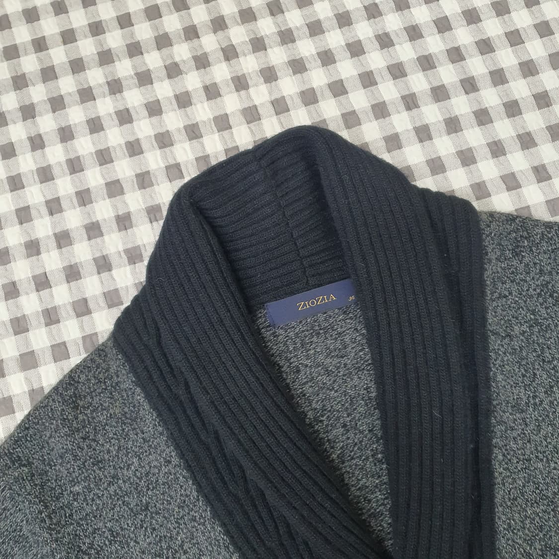 지오지아 숄카라 니트 가디건 남자95 상품이미지2