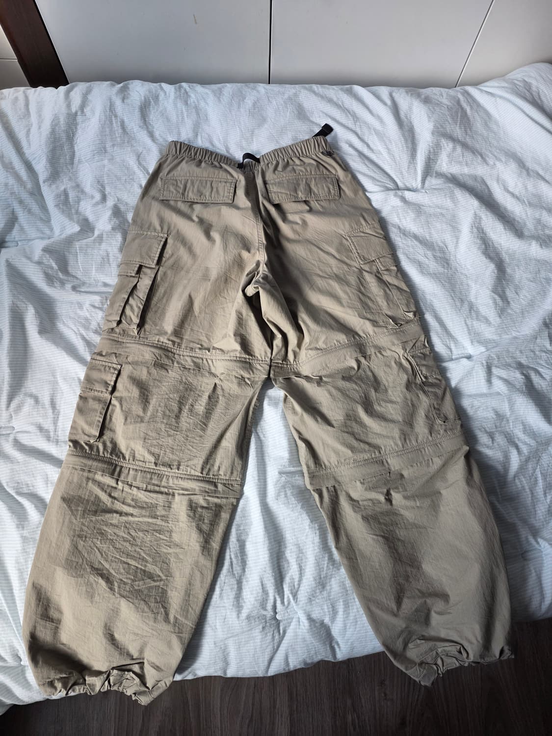 [With 세종]무탠다드 시티레저 3WAY 벨티드 멀티 카고 팬츠 베이지 상품이미지3