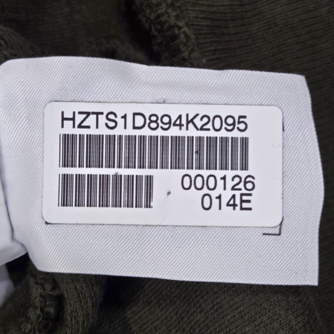 [95] HAZZYS 하프집업 맨투맨 (카키) 상품이미지6