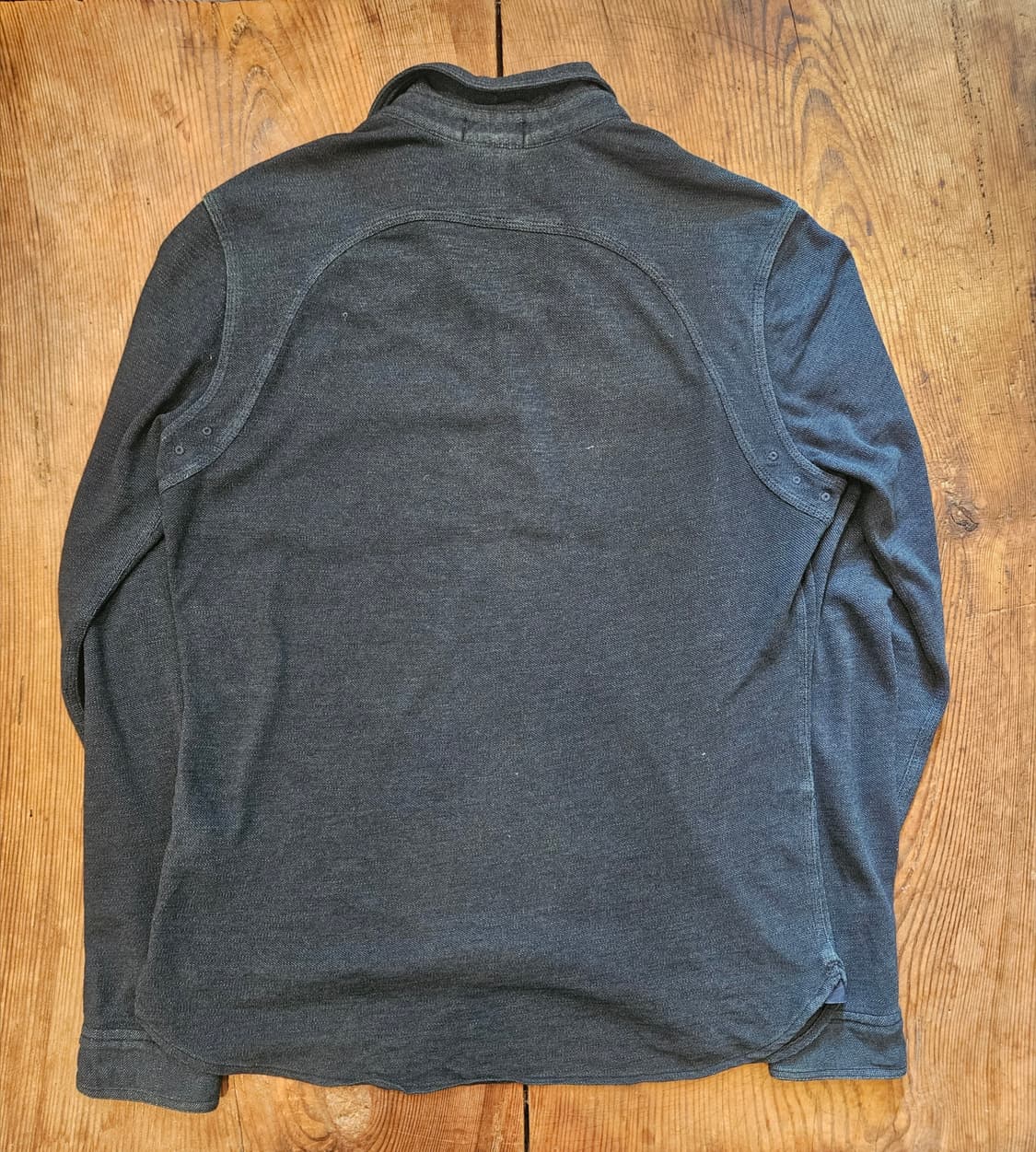 폴로 랄프로렌 인디고 코튼 헨리넥 셔츠 상품이미지2