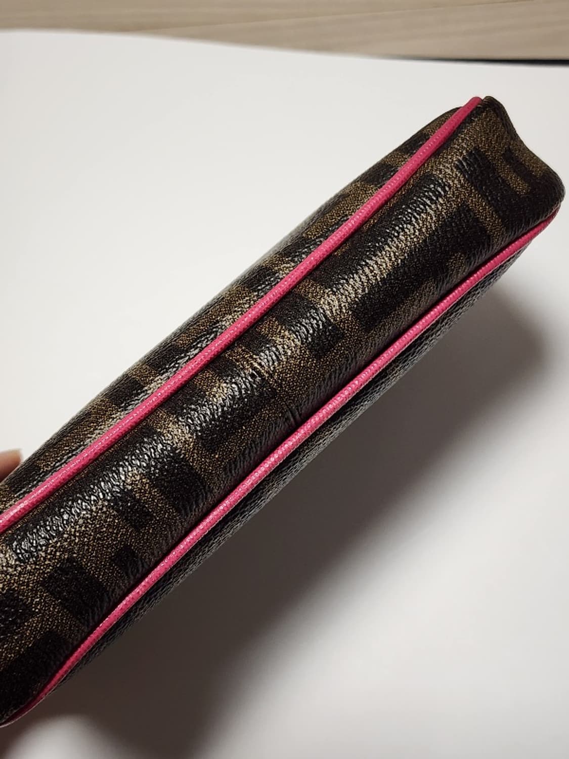 정품 펜디 FF 로고 바게트 미니 숄더백  상품이미지10