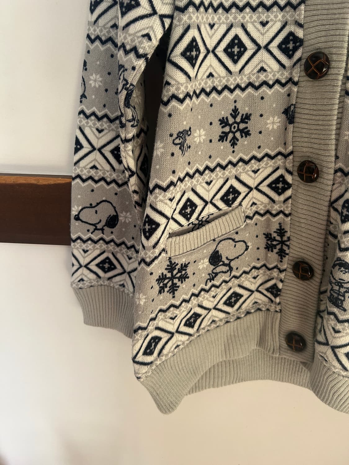 스누피 가디건 상품이미지4