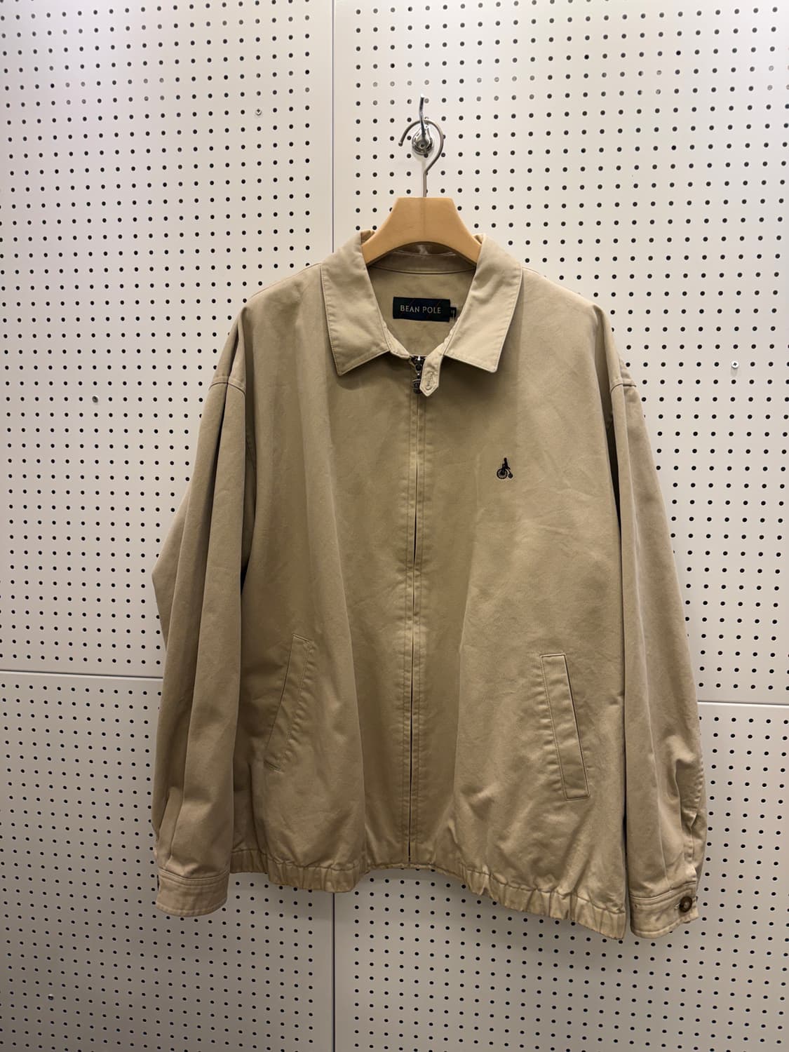 빈폴 베이지 스몰로고 스윙톱 자켓 U391 상품이미지2