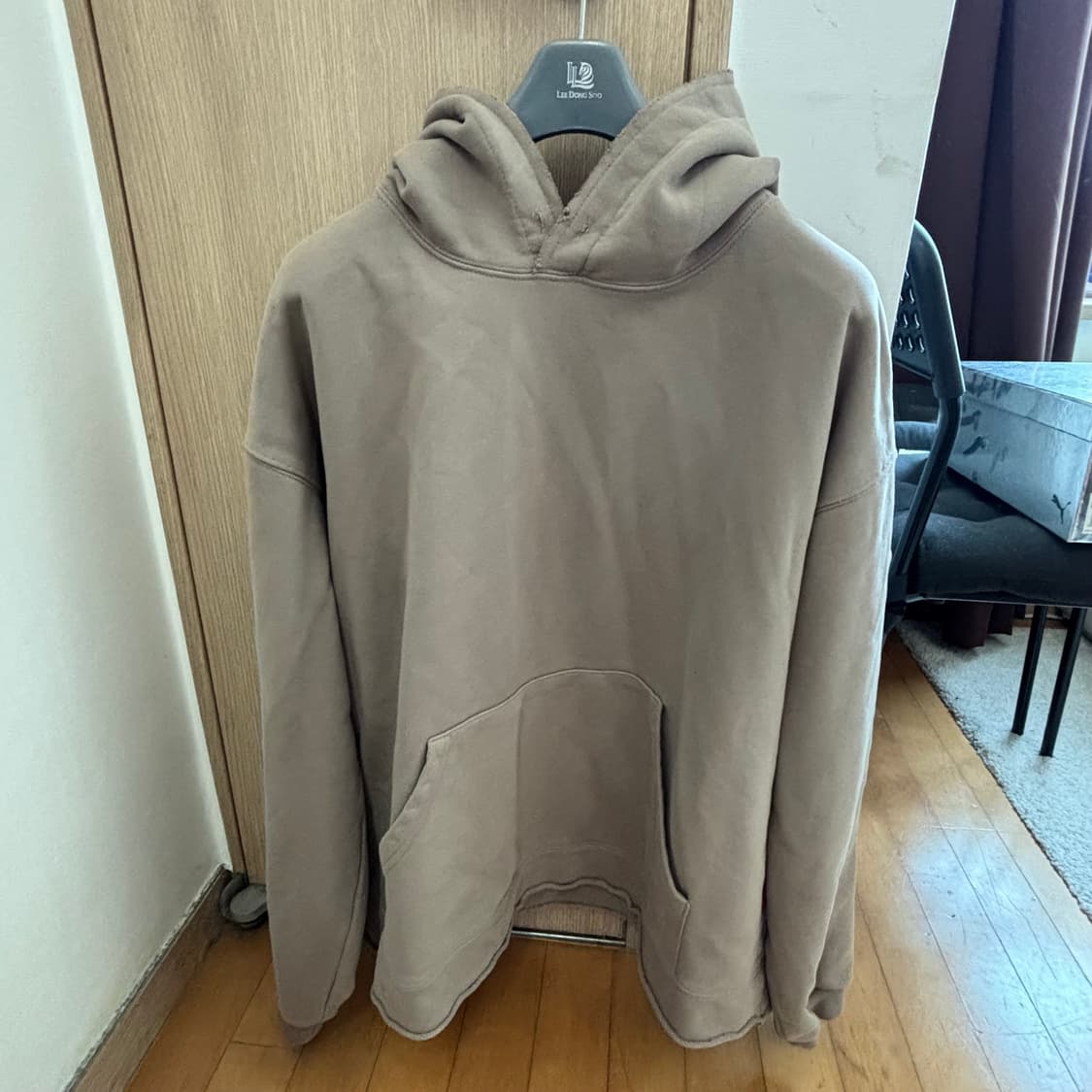 블랙아웃 후드티 S 상품이미지1