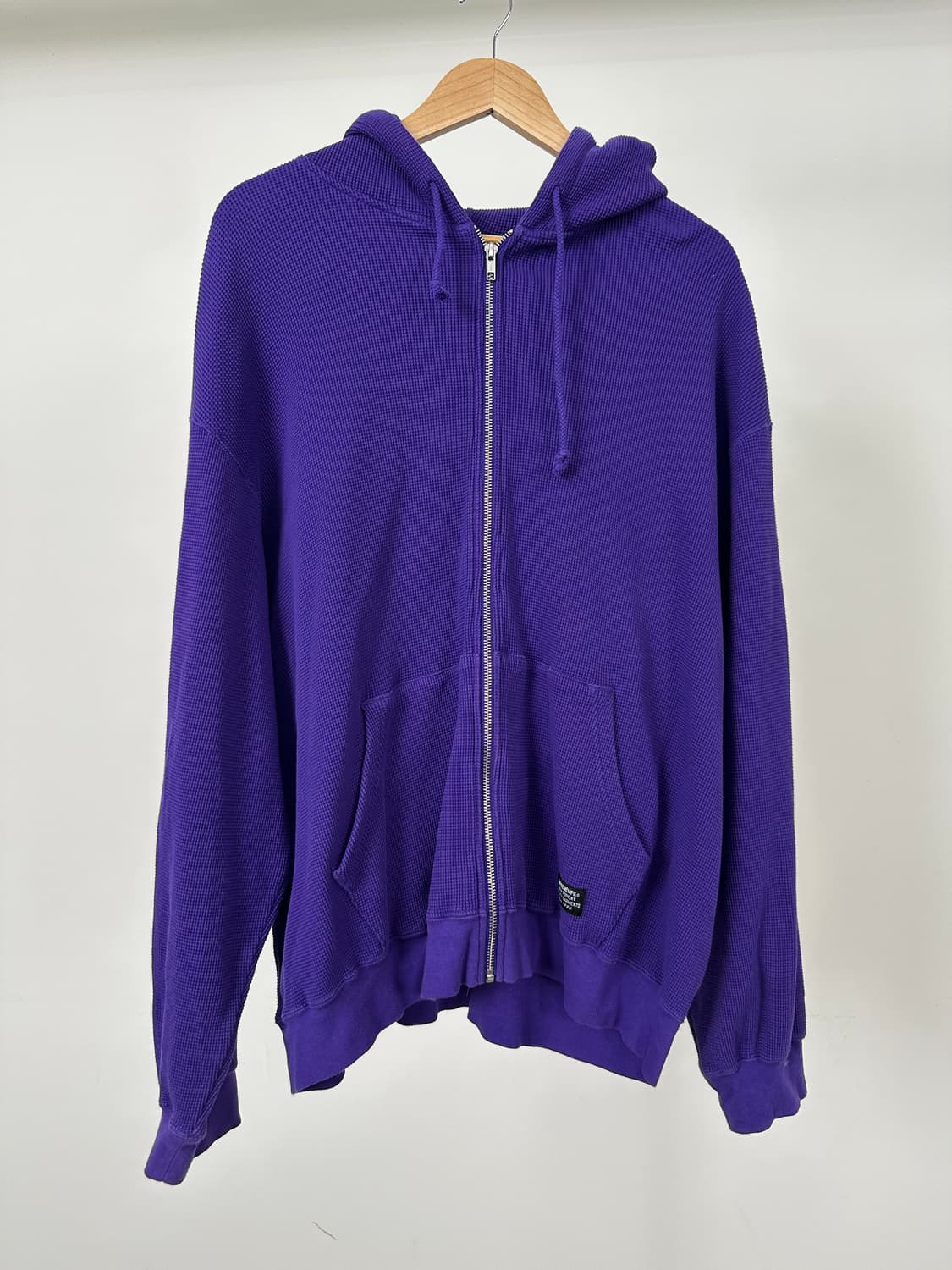 슈프림 써멀 후드 집업 퍼플 XL 상품이미지1
