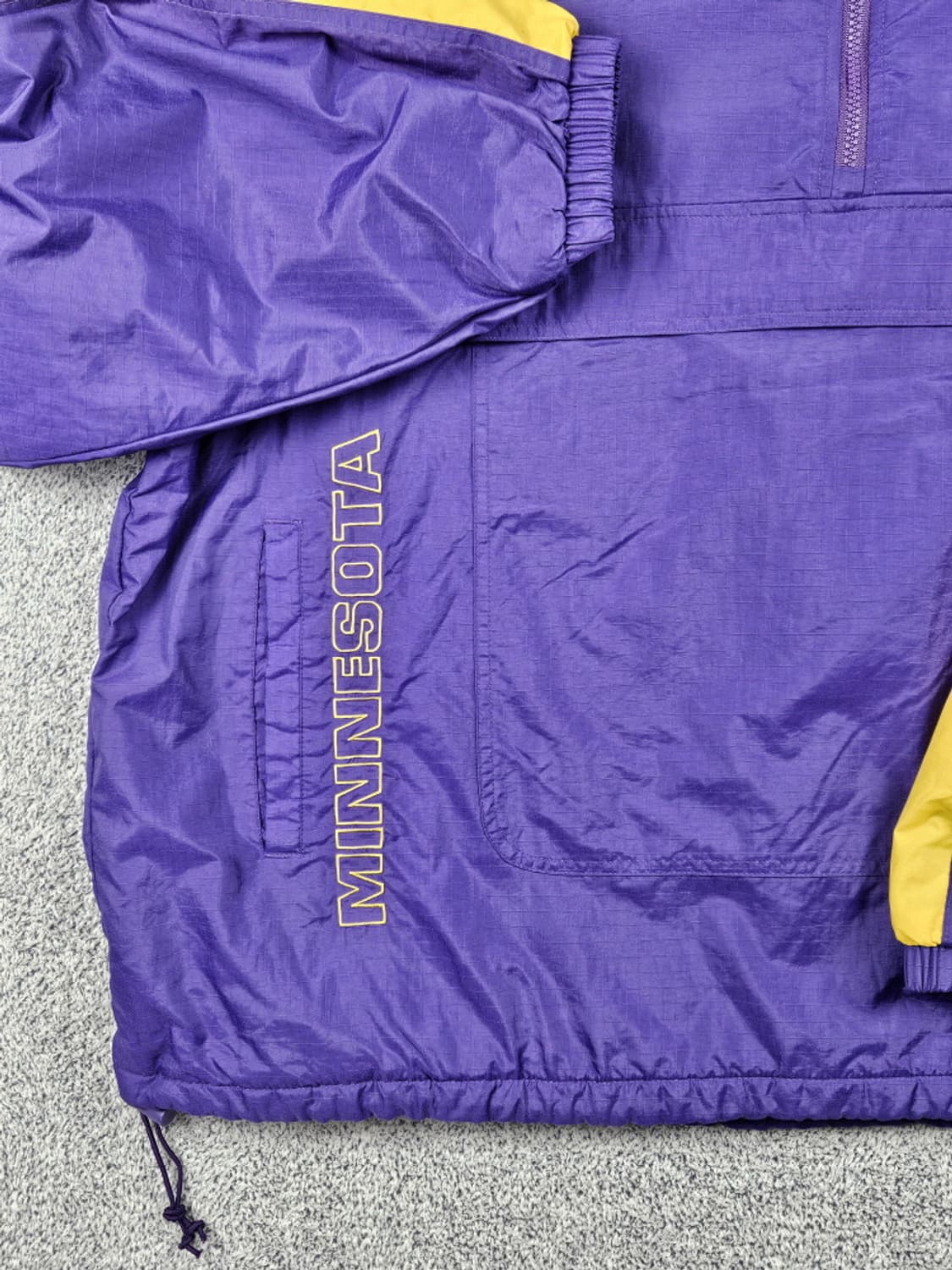 NFL 미네소타바이킹스 로고에슬레틱 하프집업 자켓 (2XL)/ 10171 상품이미지7