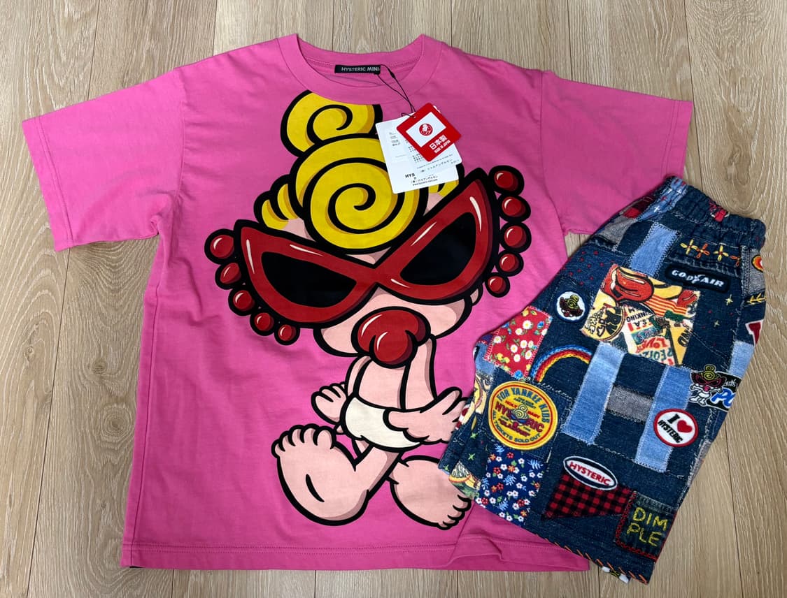 히스테릭글래머 히스미니 반팔티 130cm 상품이미지1