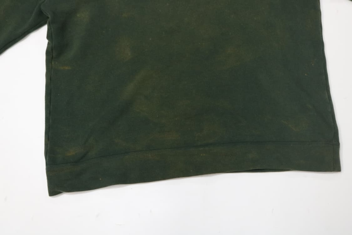 빈티지 선페이딩 포레스트 그린 스웻셔츠 상품이미지5