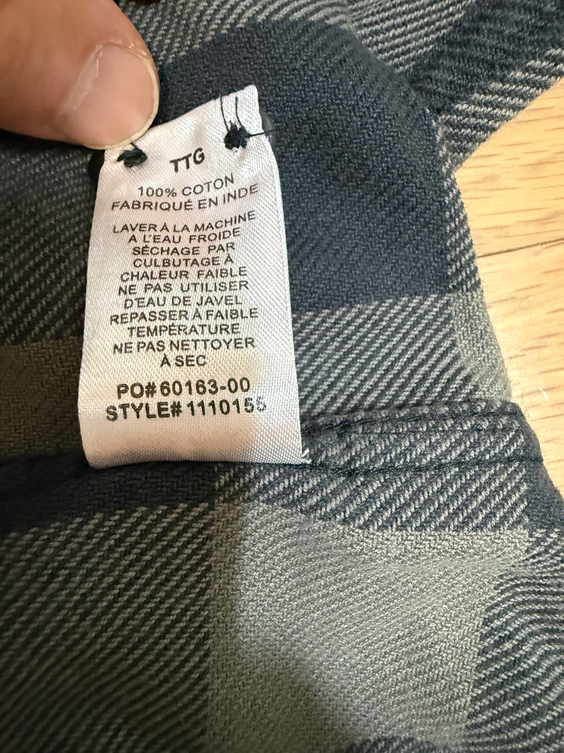 [XXL] stussy 스투시 롱슬리브 셔츠 블랙 그레이 상품이미지6