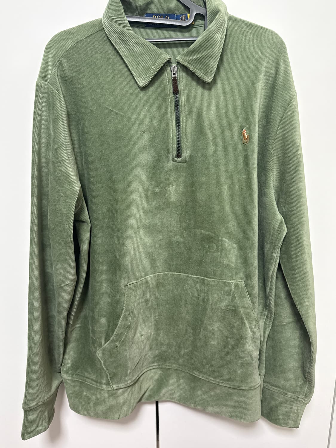 폴로 반집업 니트 상품이미지1