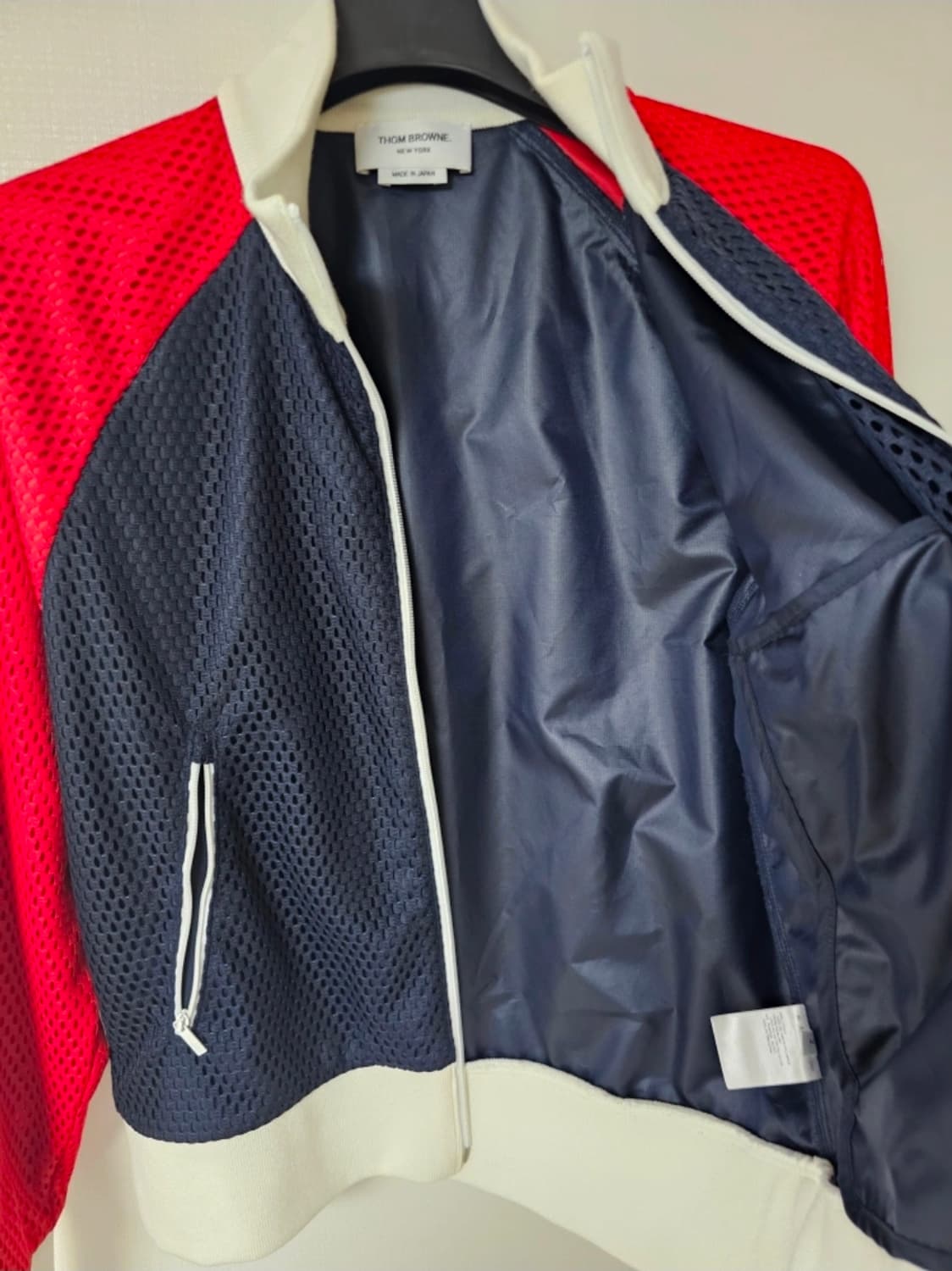 톰브라운 어슬래틱 메쉬 집업점퍼(2/100) 상품이미지4