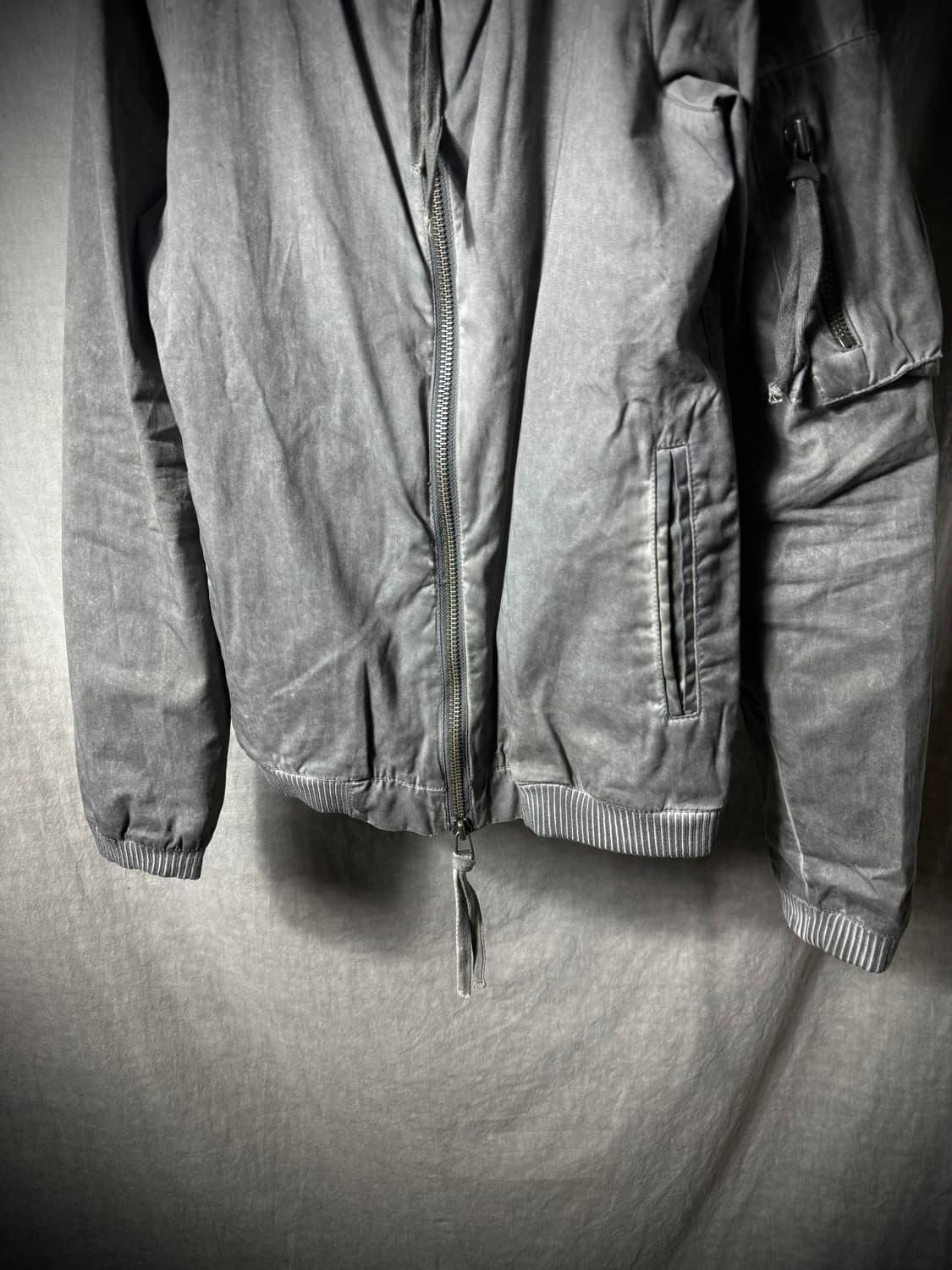 ARMY OF ME Waxed Cotton Bomber Jacket   상품이미지3