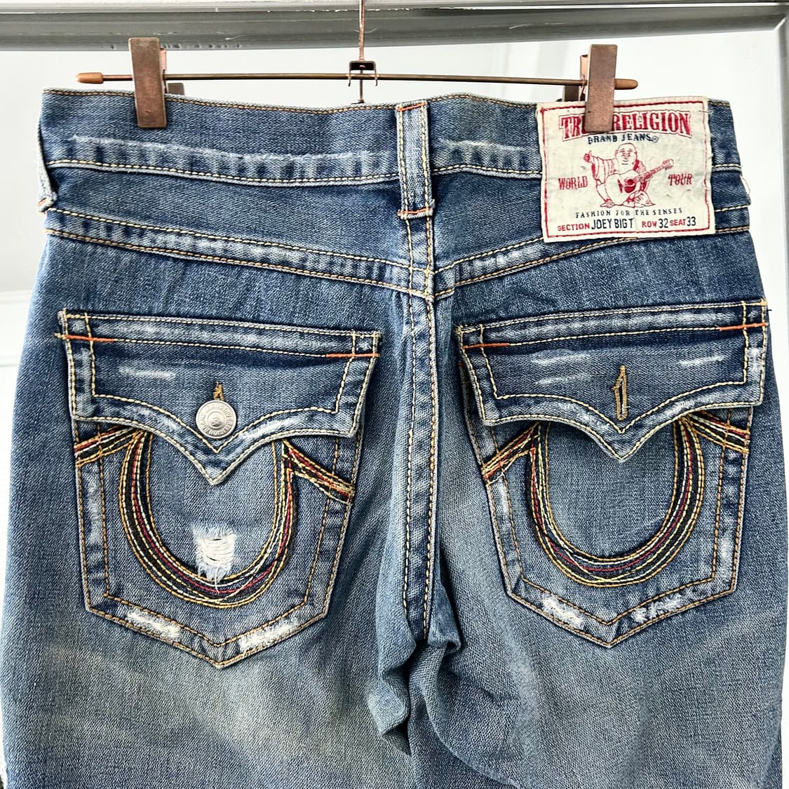 트루릴리전 월드투어 부츠컷 데님 팬츠 상품이미지6