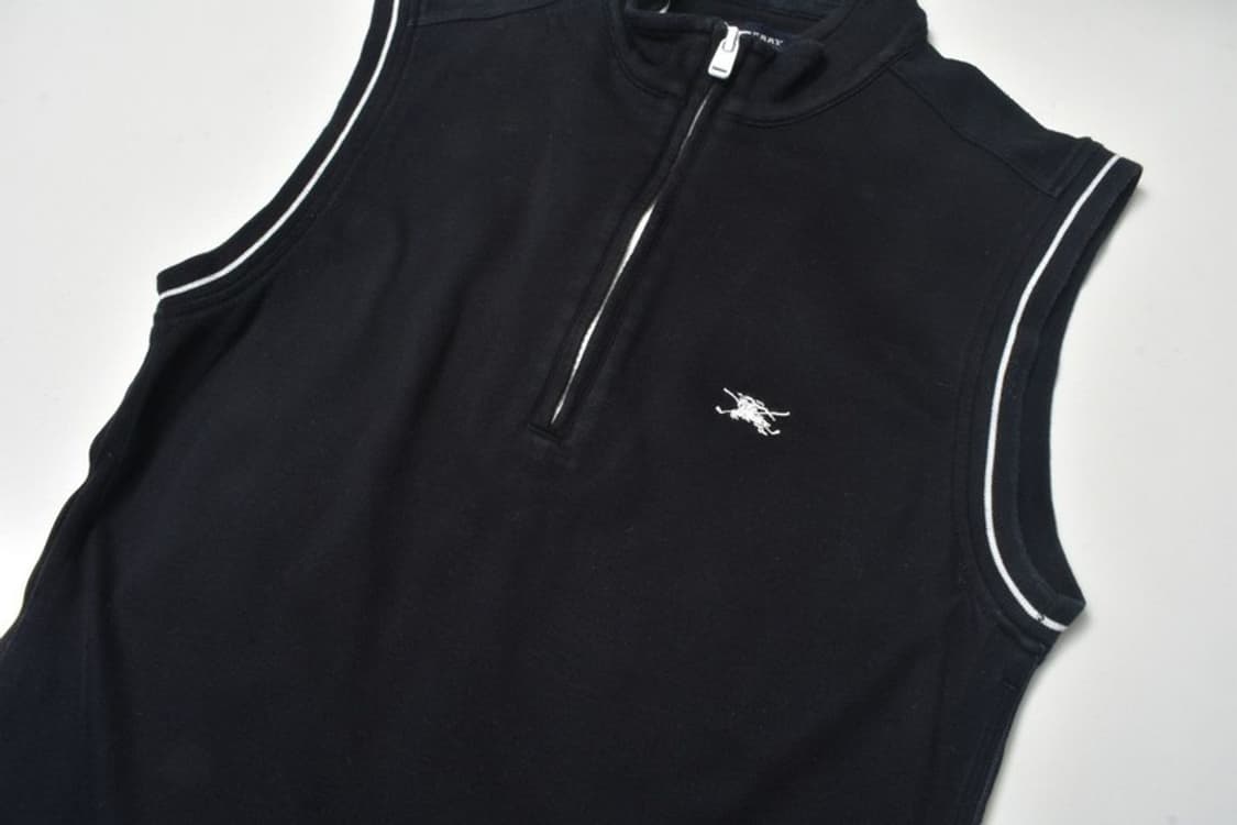 90S 버버리 코튼 베스트 조끼 M 상품이미지3