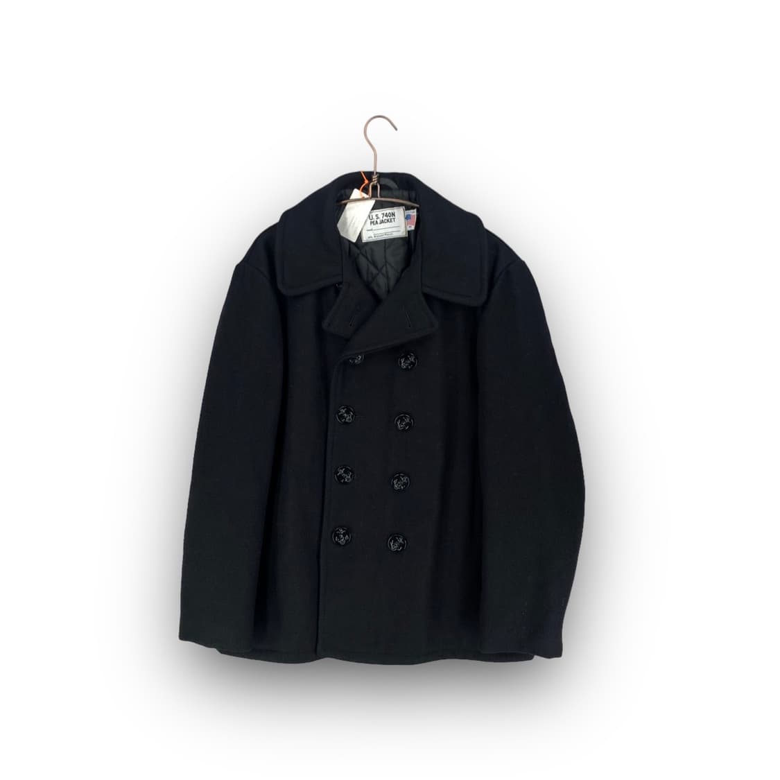 쇼트 USA 헤비울 더블 피코트 상품이미지1