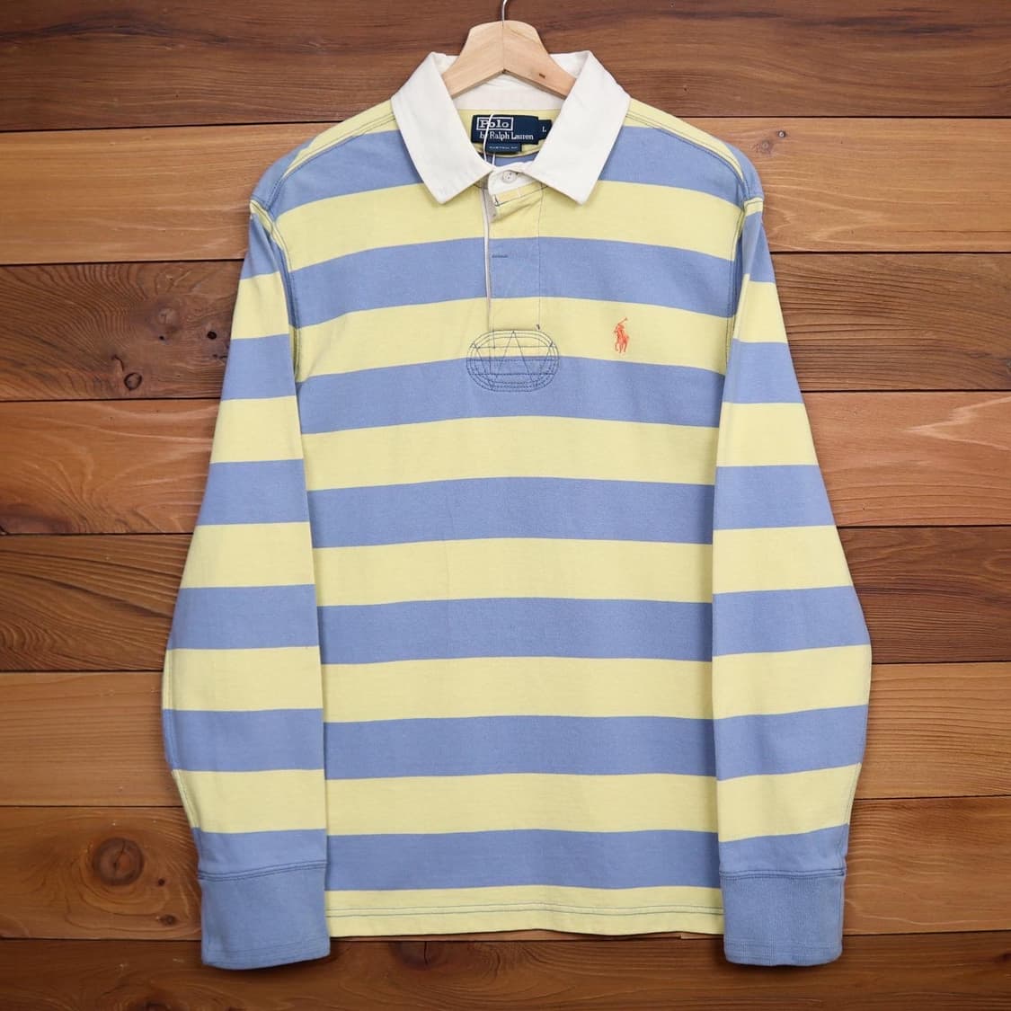 폴로 스트라이프 럭비셔츠 상품이미지1