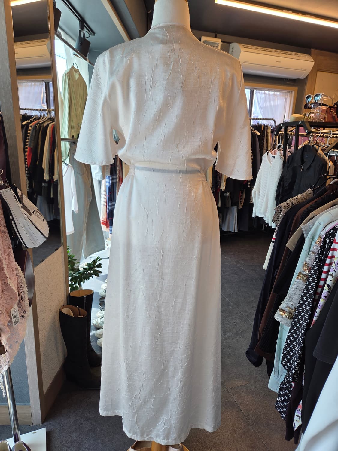 브이넥 롱원피스 (새상품) 상품이미지10