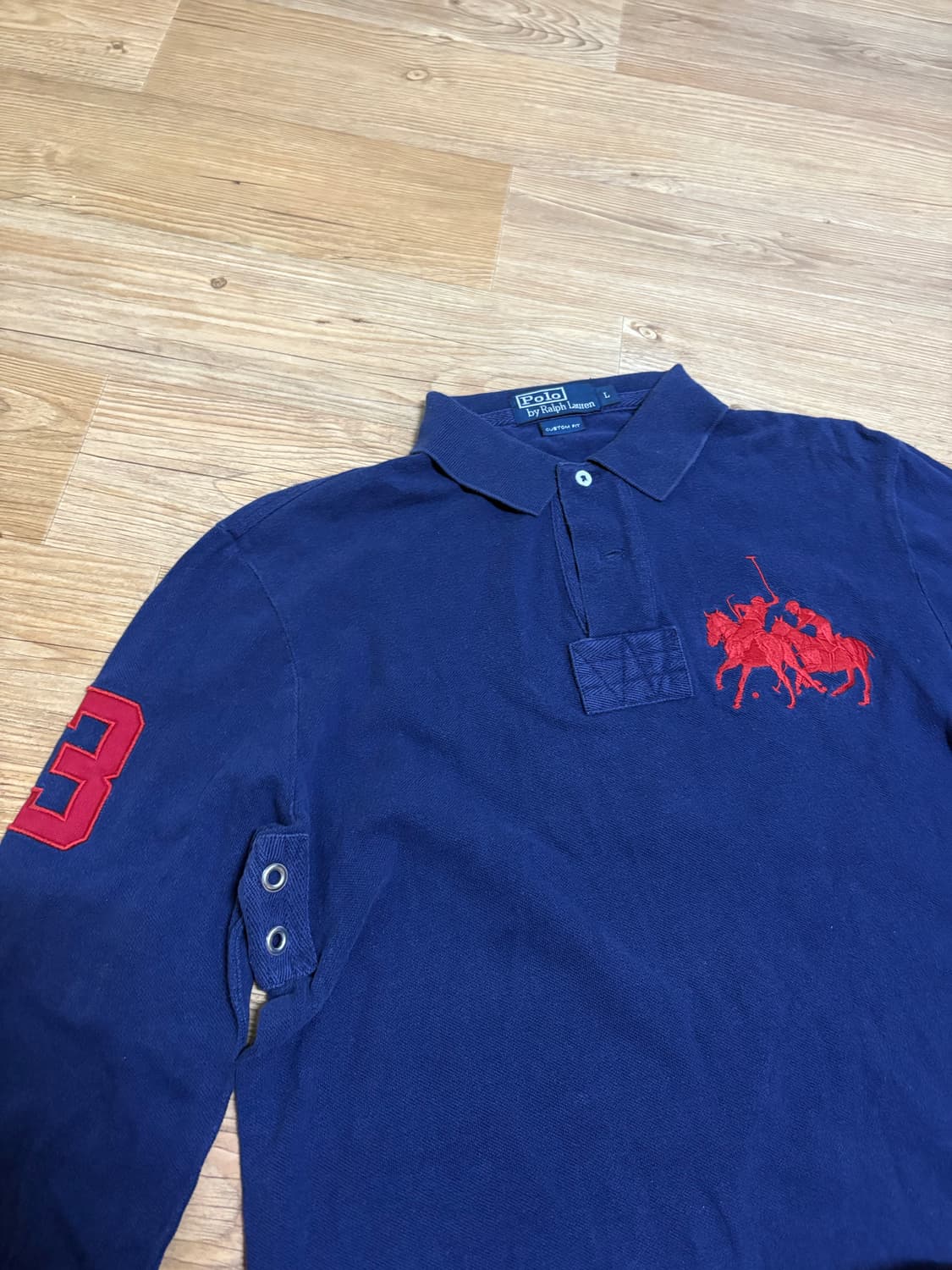 폴로 빅포니 치프카프 카라 롱슬리브 l 상품이미지1