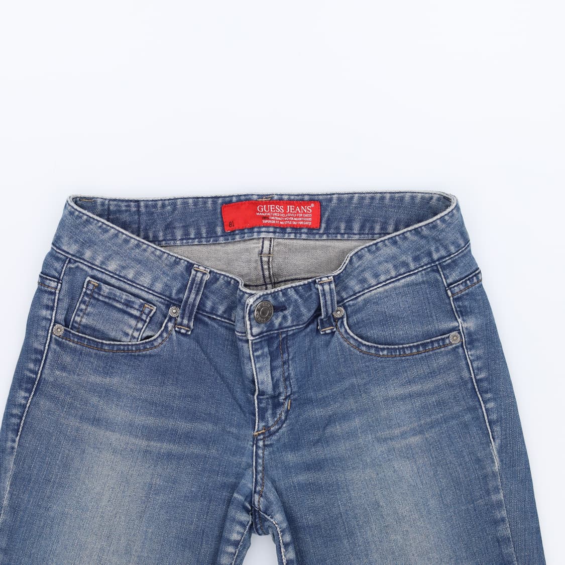 [81] 게스 워싱 데님 팬츠 바지 1211J1 상품이미지2