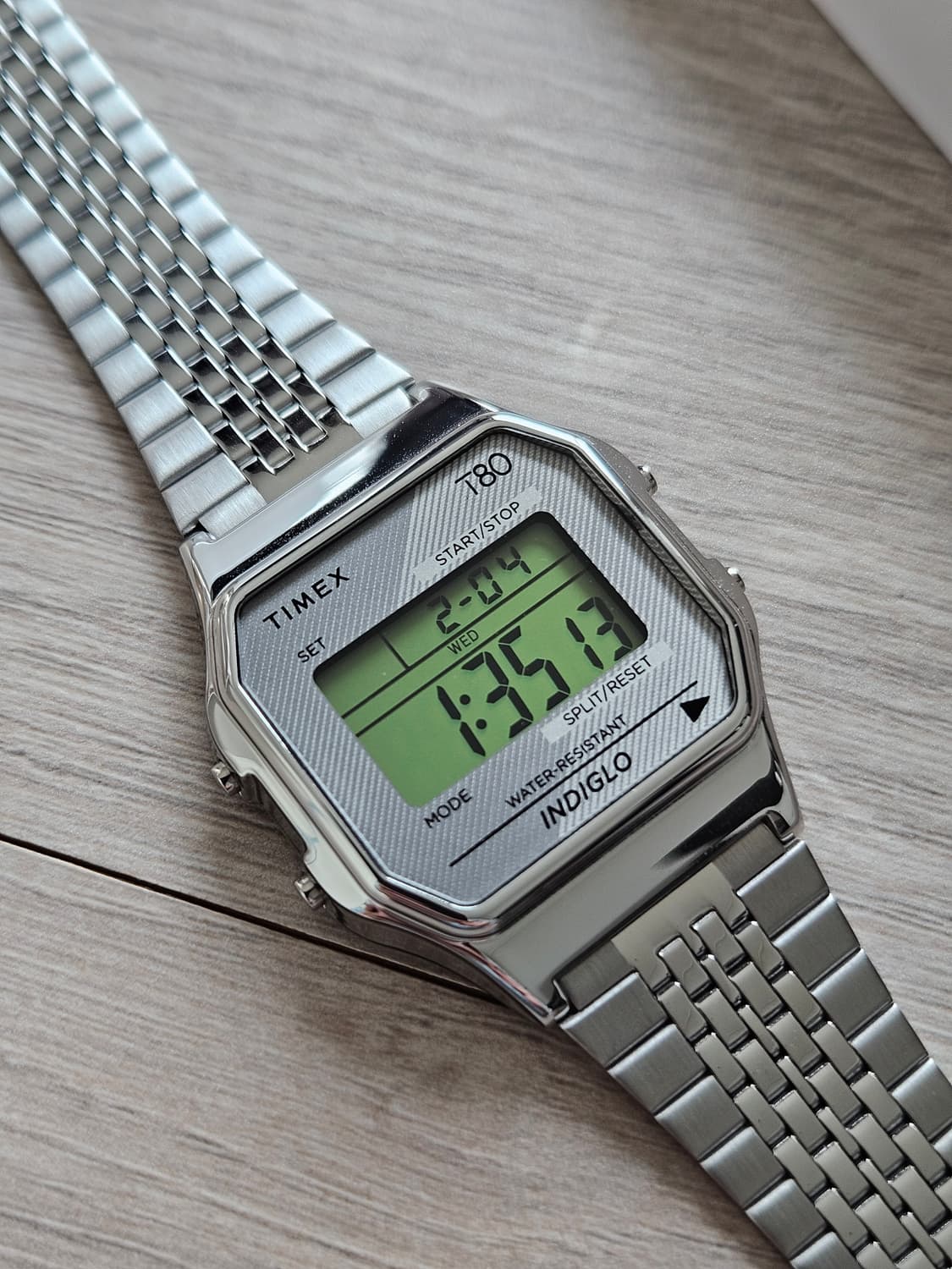 타이맥스 T80 실버 메탈 시계  상품이미지2