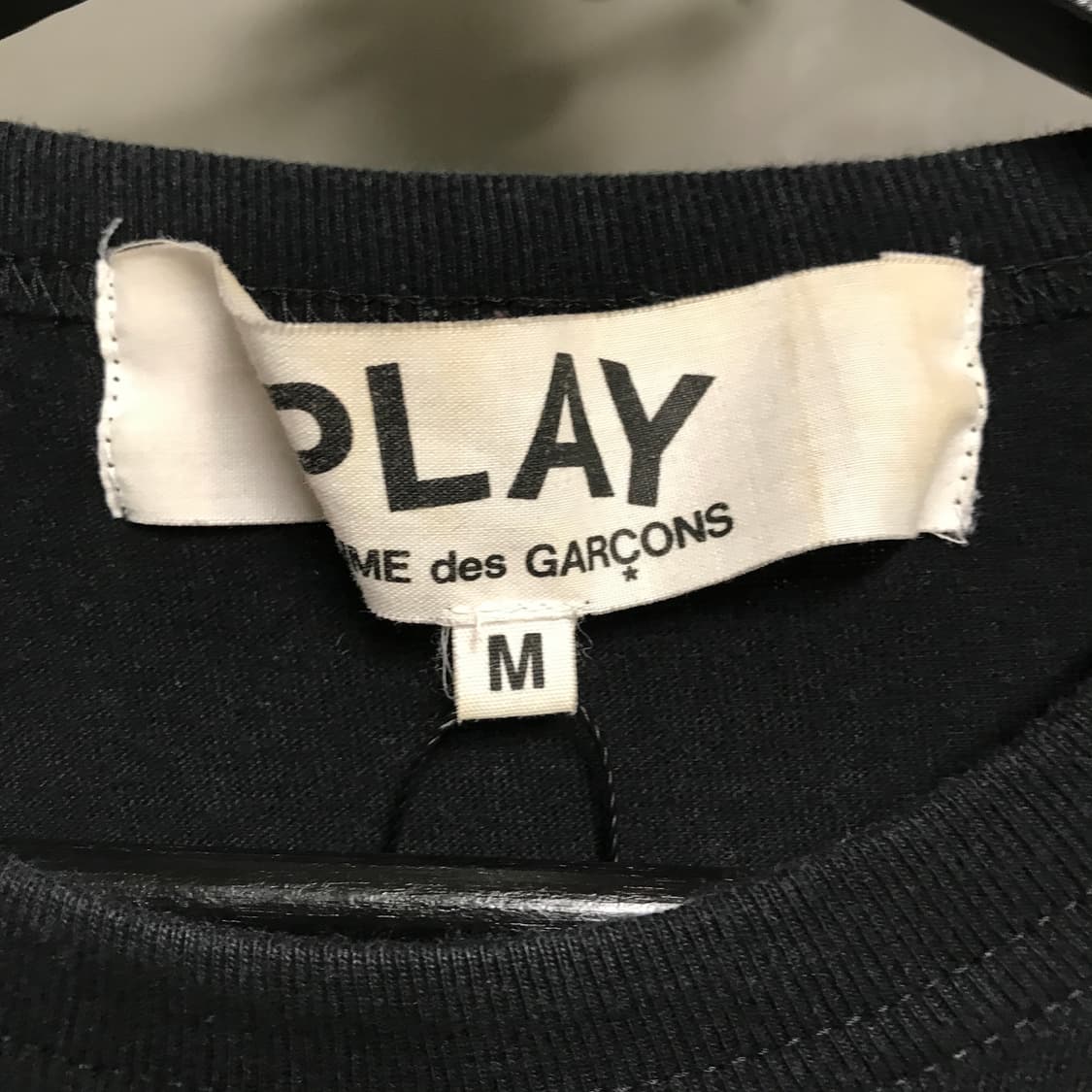 꼼데가르송 긴팔티 M 상품이미지5