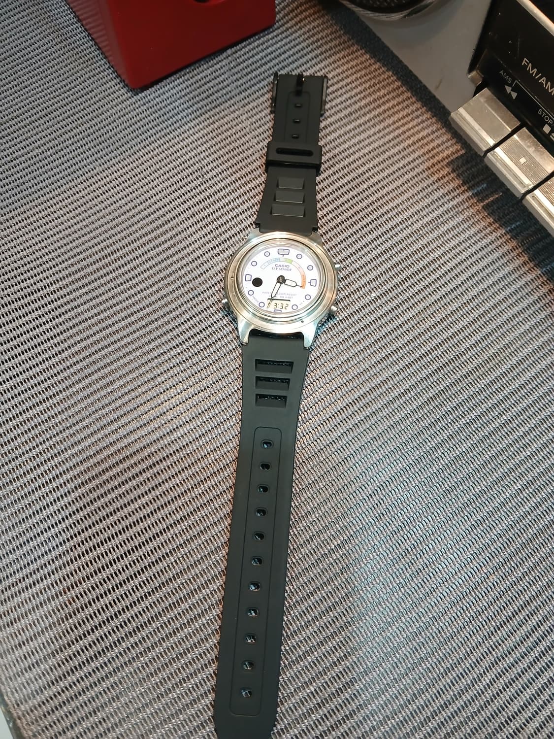 90s 빈티지 카이오 UV-700 쿼츠 시게 상품이미지3