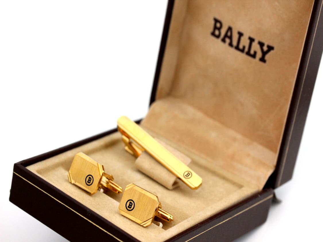 발리 A등급 5cm 독일 남자 명품 넥타이핀 커프스 세트 상품이미지1