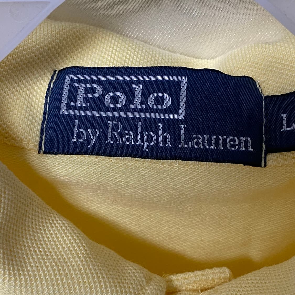 폴로 랄프로렌 PK 티셔츠 옐로우 L 상품이미지4