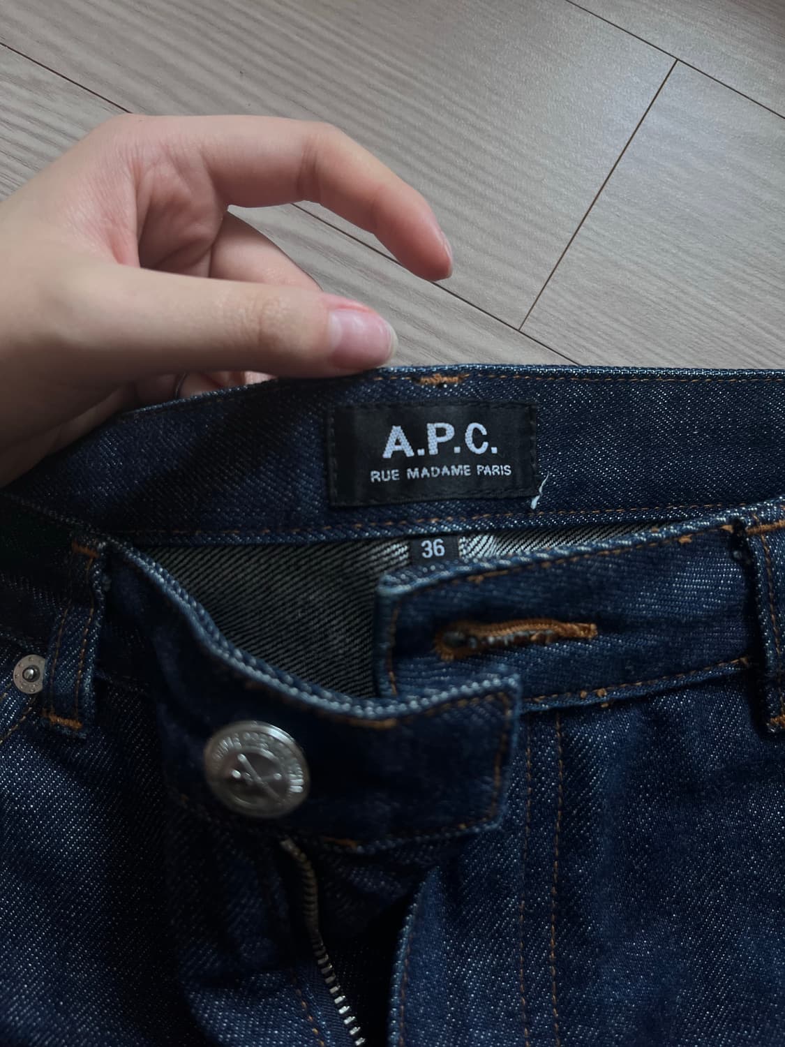 아페쎄 APC 미니 데님스커트 주페 상품이미지3