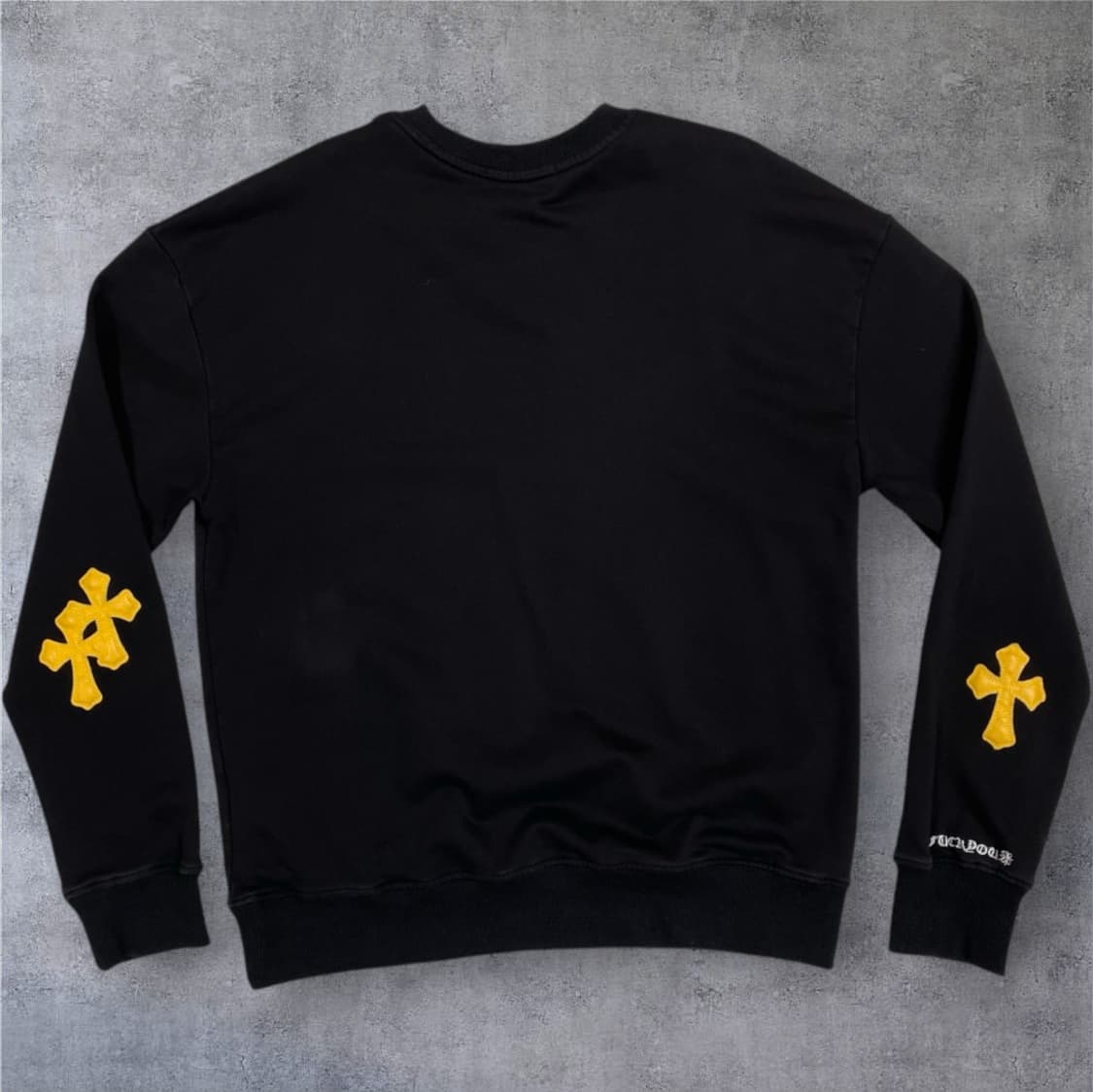 크롬하츠 레플리카 블랙 크로스 패치 맨투맨 XL 상품이미지7