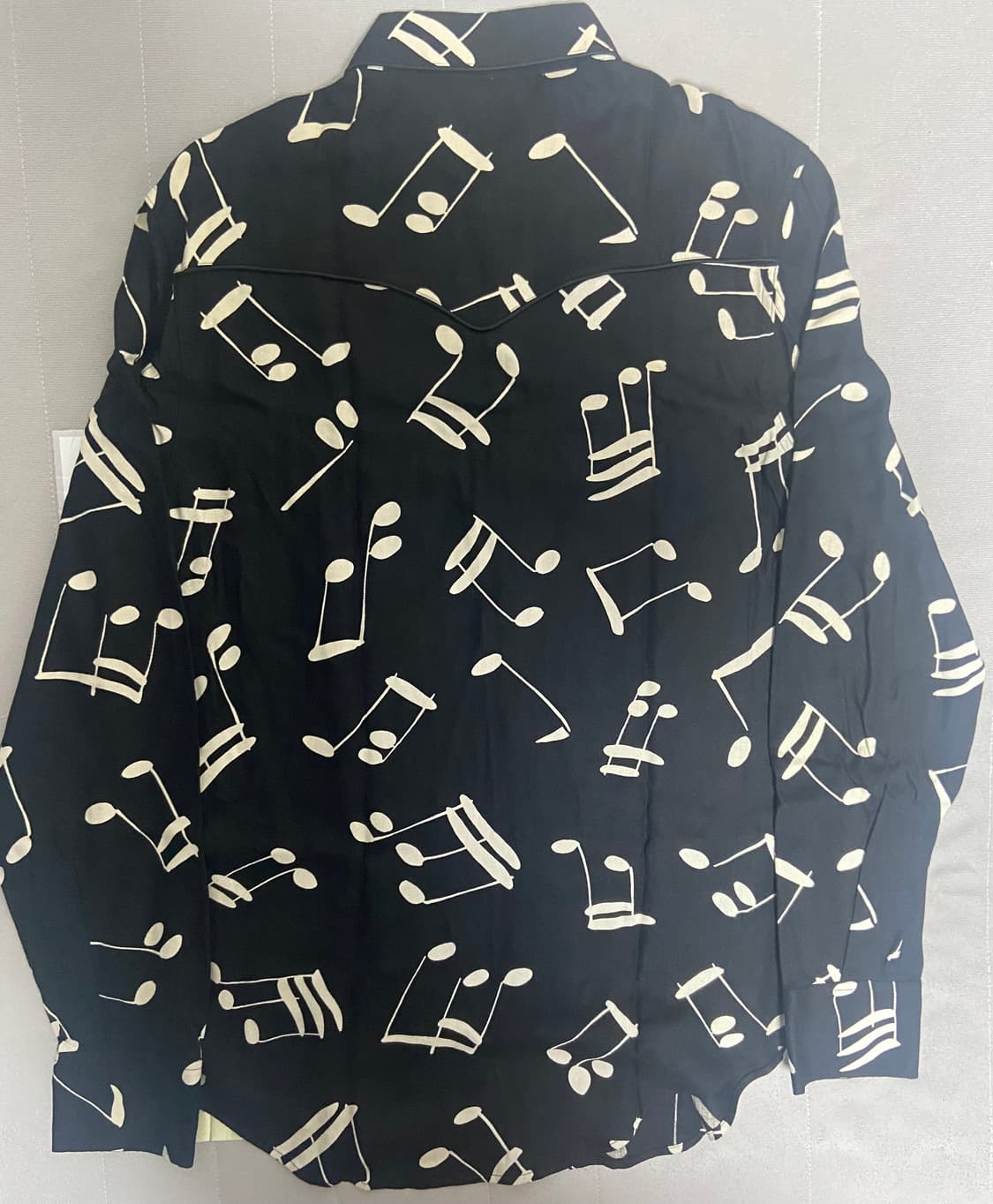 생로랑 웨스턴 음표셔츠 m 상품이미지2