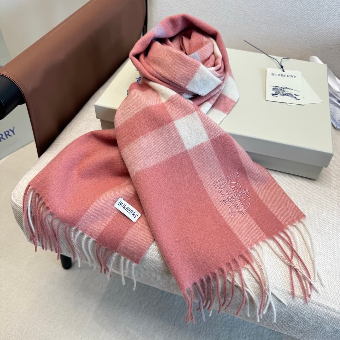 버버리 리버서블 스카프 100% 램스울
 상품이미지2