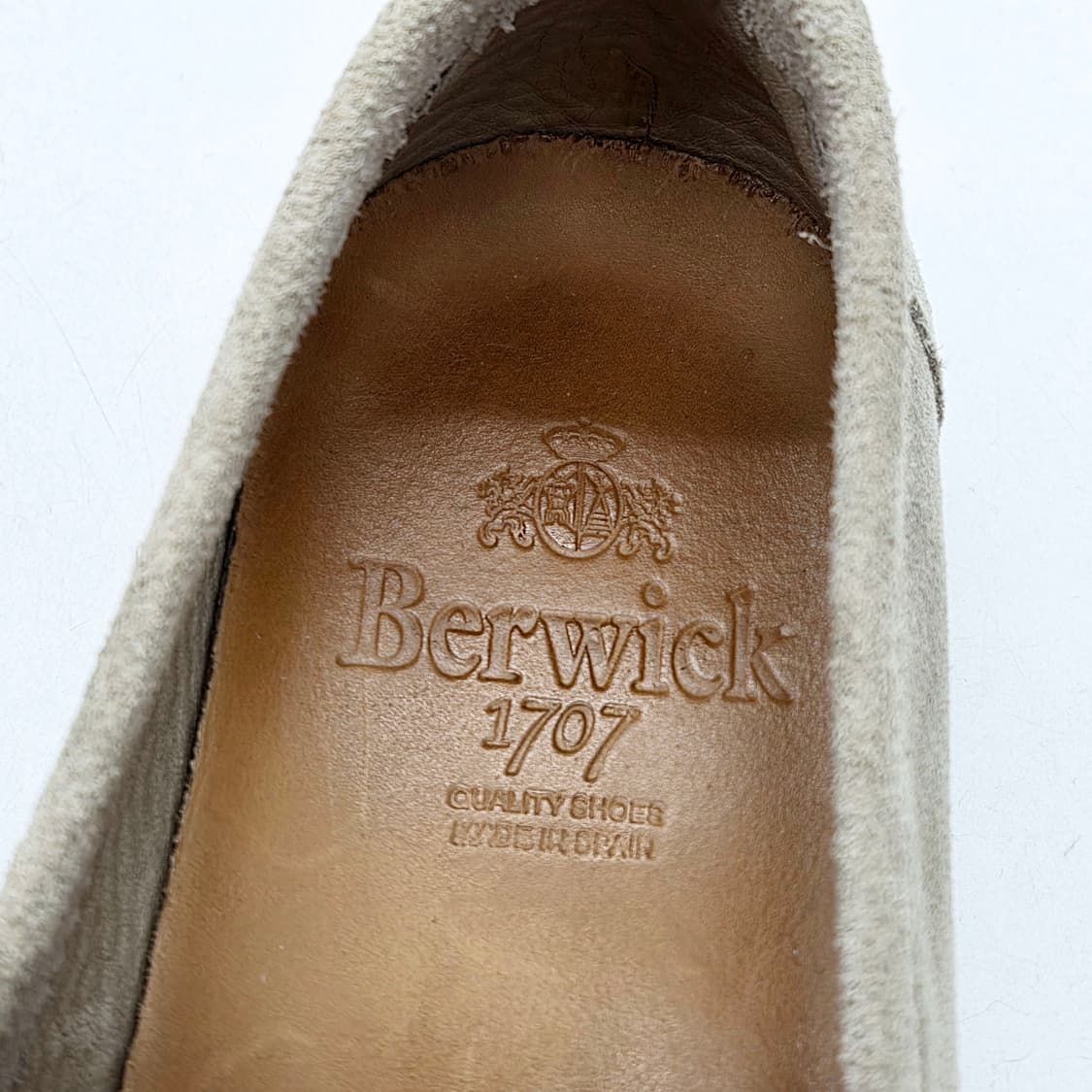 버윅 5542 스웨이드 로퍼 샌드 (41) 상품이미지4